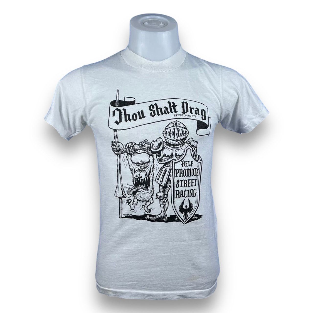 Powell Peralta × Vintage Rat Fink 90s Moon Eyes Big Daddy Ed Roth Vintage 90s T-Shirt Size US S / EU 44-46 / 1 - 4 Thumbnail