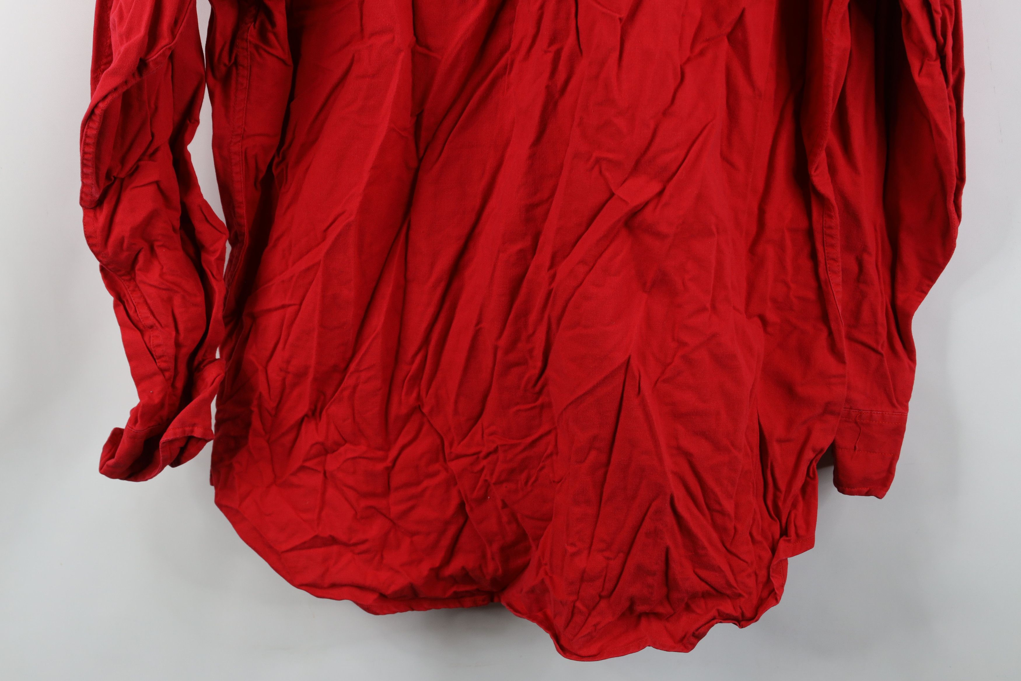 Cabelas Vintage 80s 90s Cabelas Pocket Collared Button Shirt Red Size US L / EU 52-54 / 3 - 14 Thumbnail