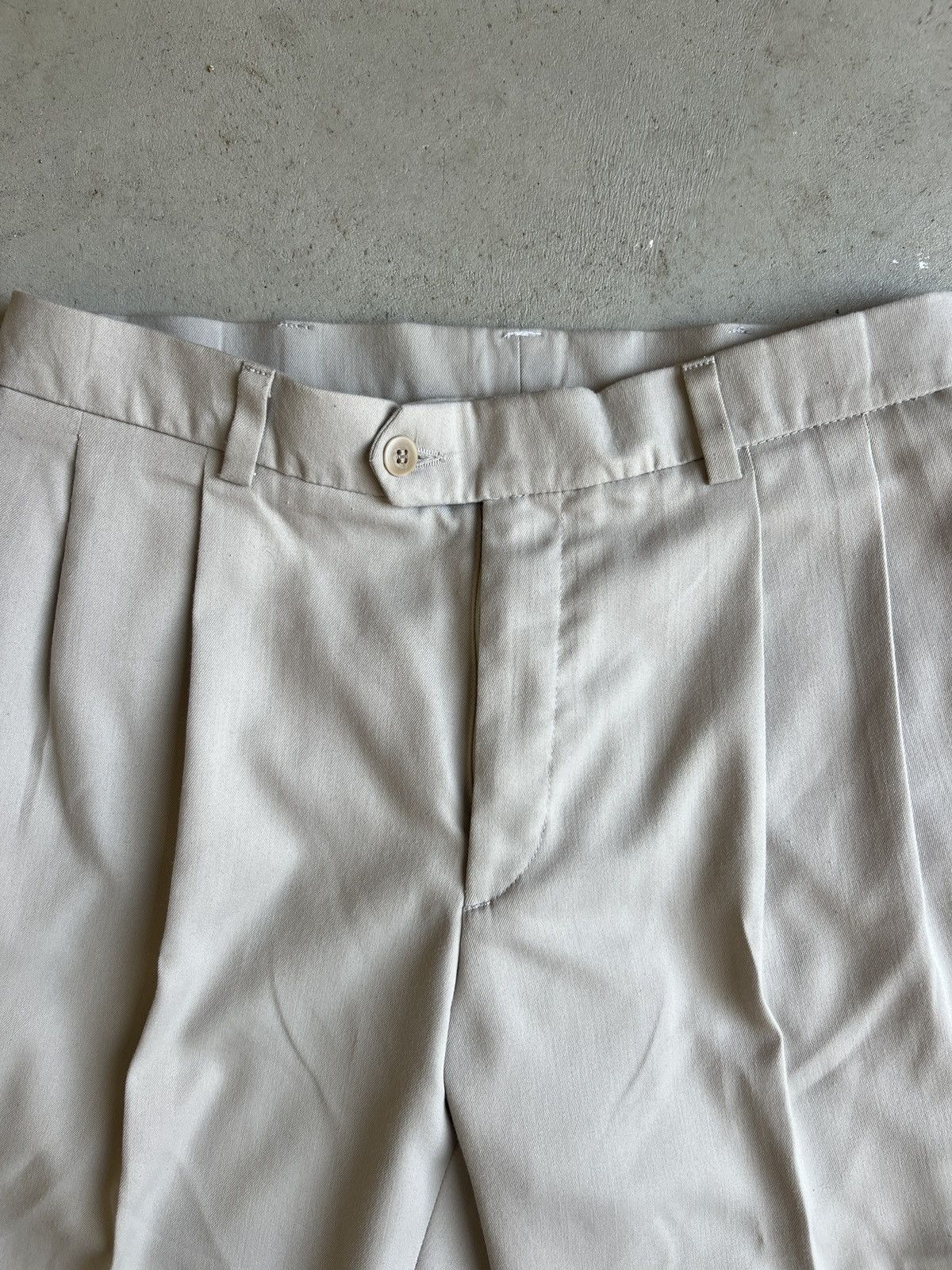 Vintage Pleated Suit Pants Size US 31 - 3 Thumbnail