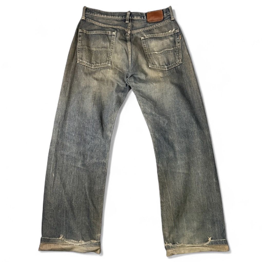 If Six Was Nine Vintage Selvedge Distressed Rusty Edwin 505x Denim W31 Size US 31 - 2 Thumbnail