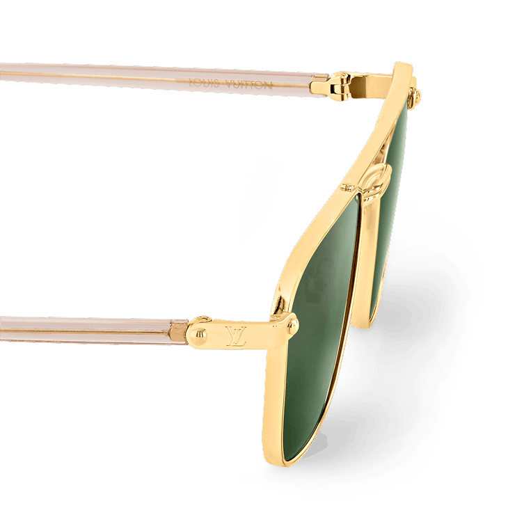 Louis Vuitton LV Signature Metal Square Sunglasses Size ONE SIZE - 3 Thumbnail