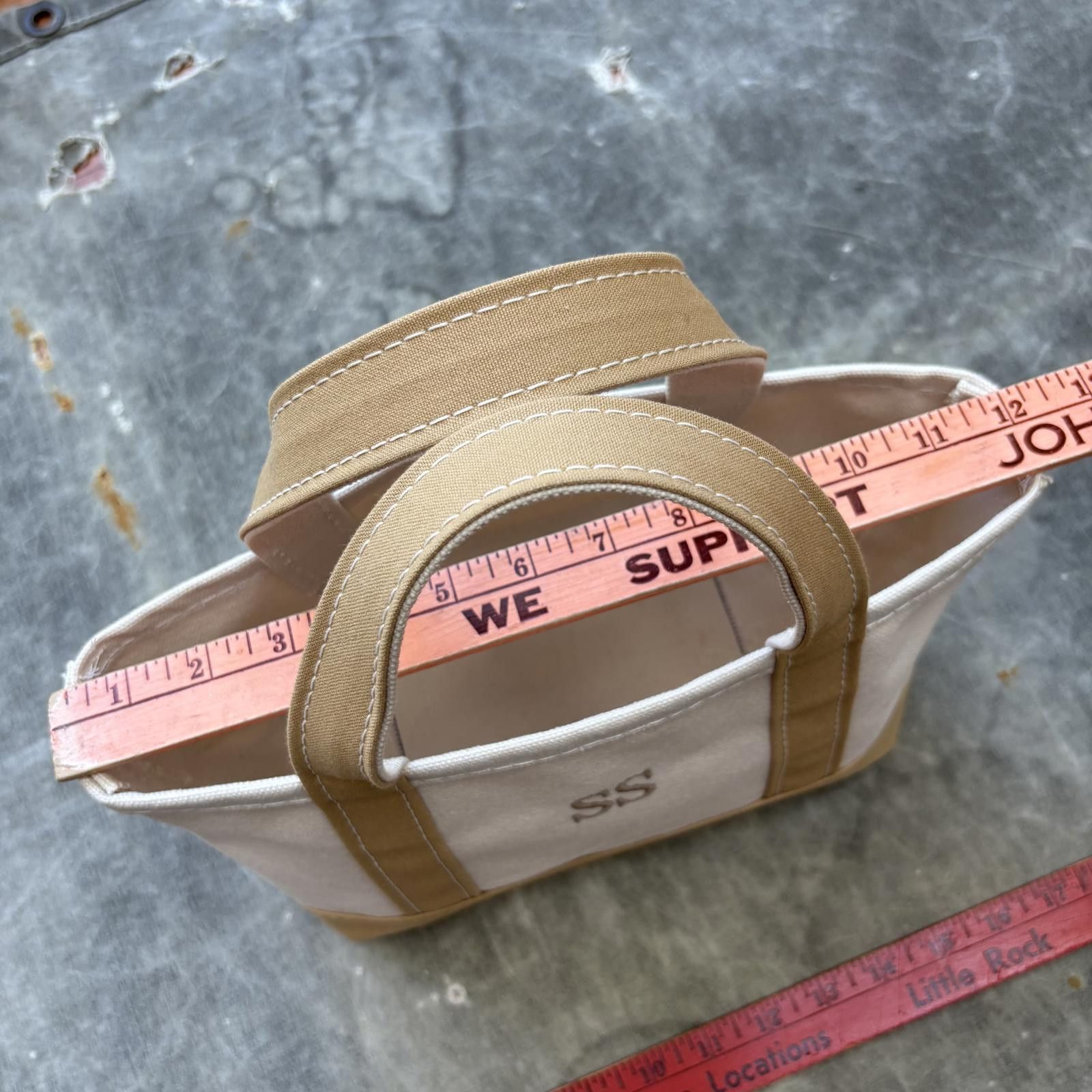 L.L. Bean Vintage 90s Deadstock Canvas L.L. Bean Boat And Tote Mini Size ONE SIZE - 4 Thumbnail