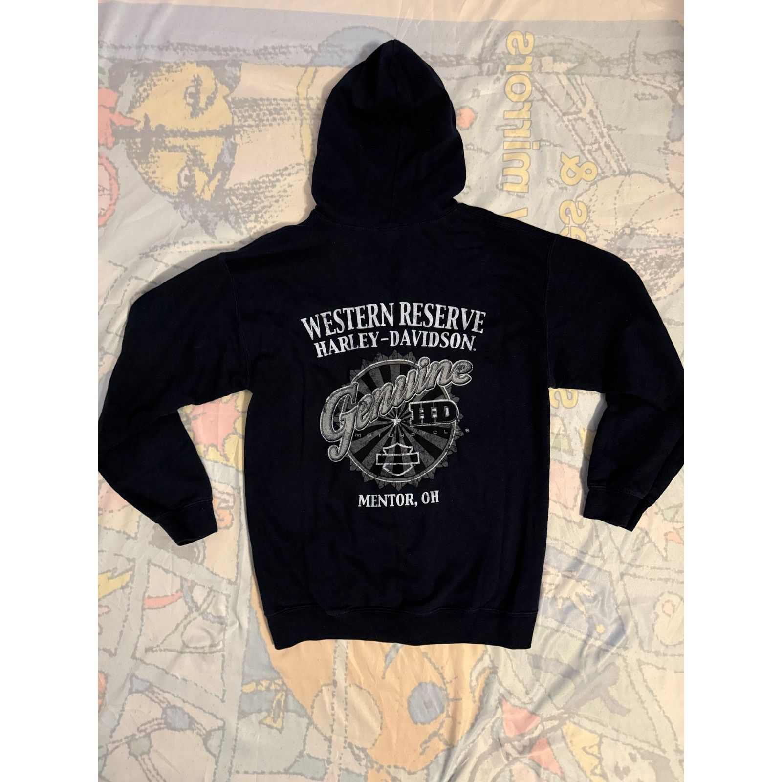 Harley Davidson Harley-Davidson Men's Zip-Up Jacket - Iconic Biker Style Size US M / EU 48-50 / 2 - 3 Thumbnail