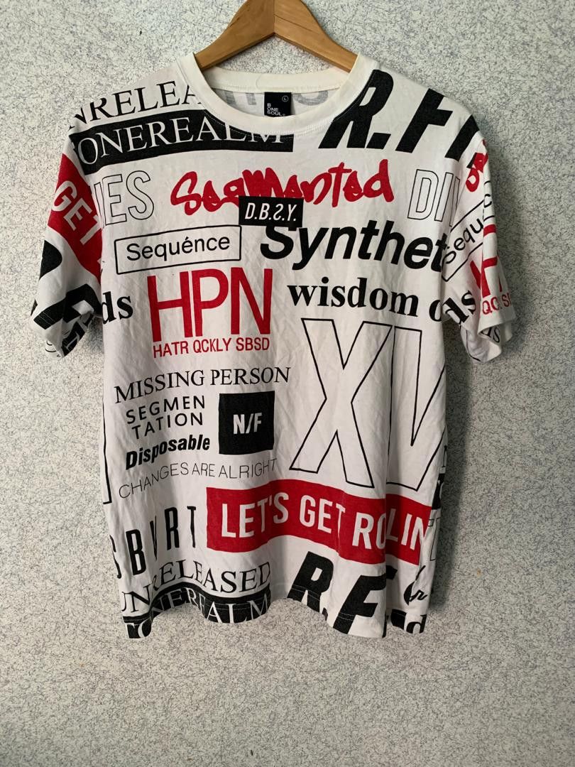 Japanese Brand Tshirts overprint B ONE SOUL Size US L / EU 52-54 / 3 - 1 Thumbnail