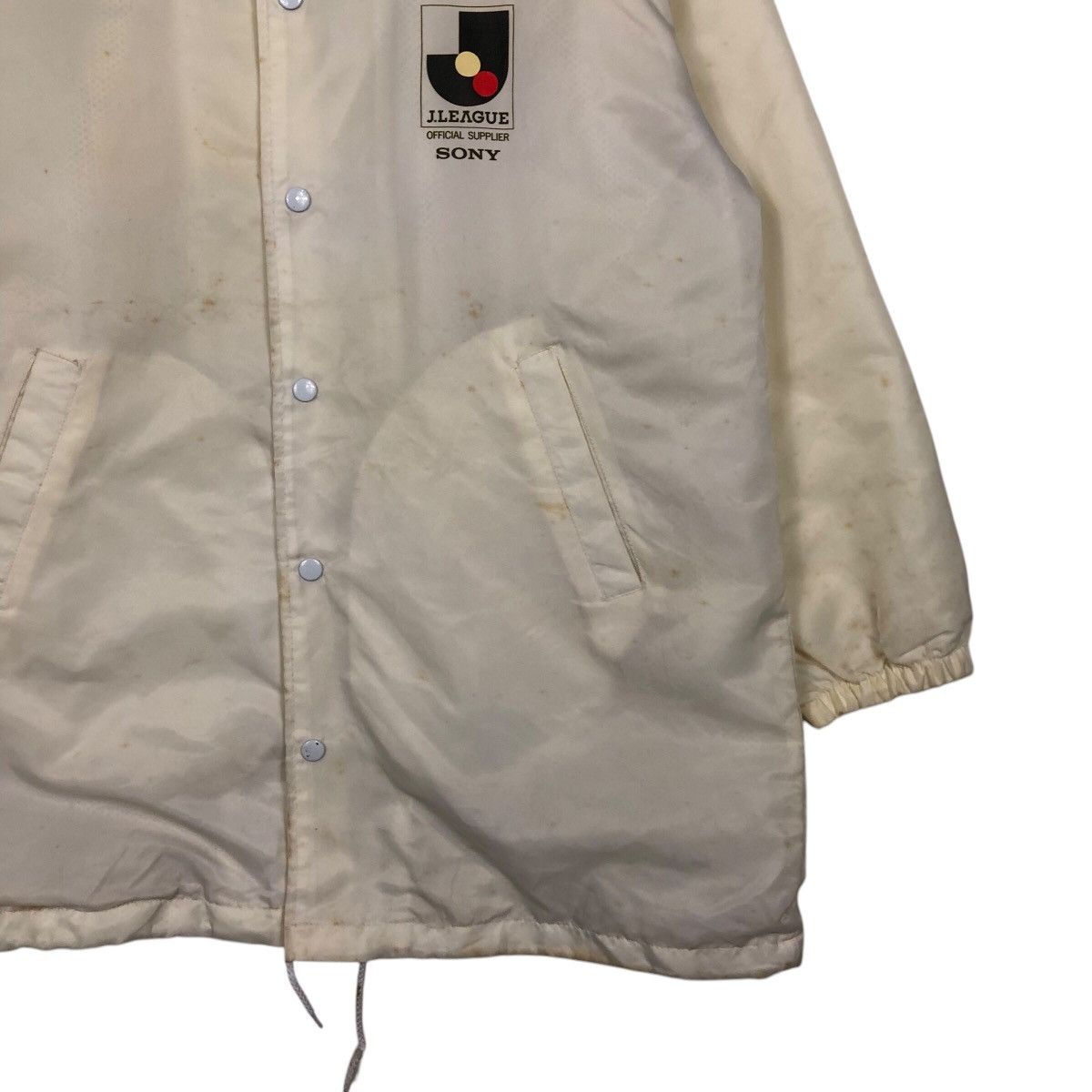 Japanese Brand Vintage 1994 J.League Sony Big Logo Sportswear Issey Miyake Size US M / EU 48-50 / 2 - 7 Thumbnail