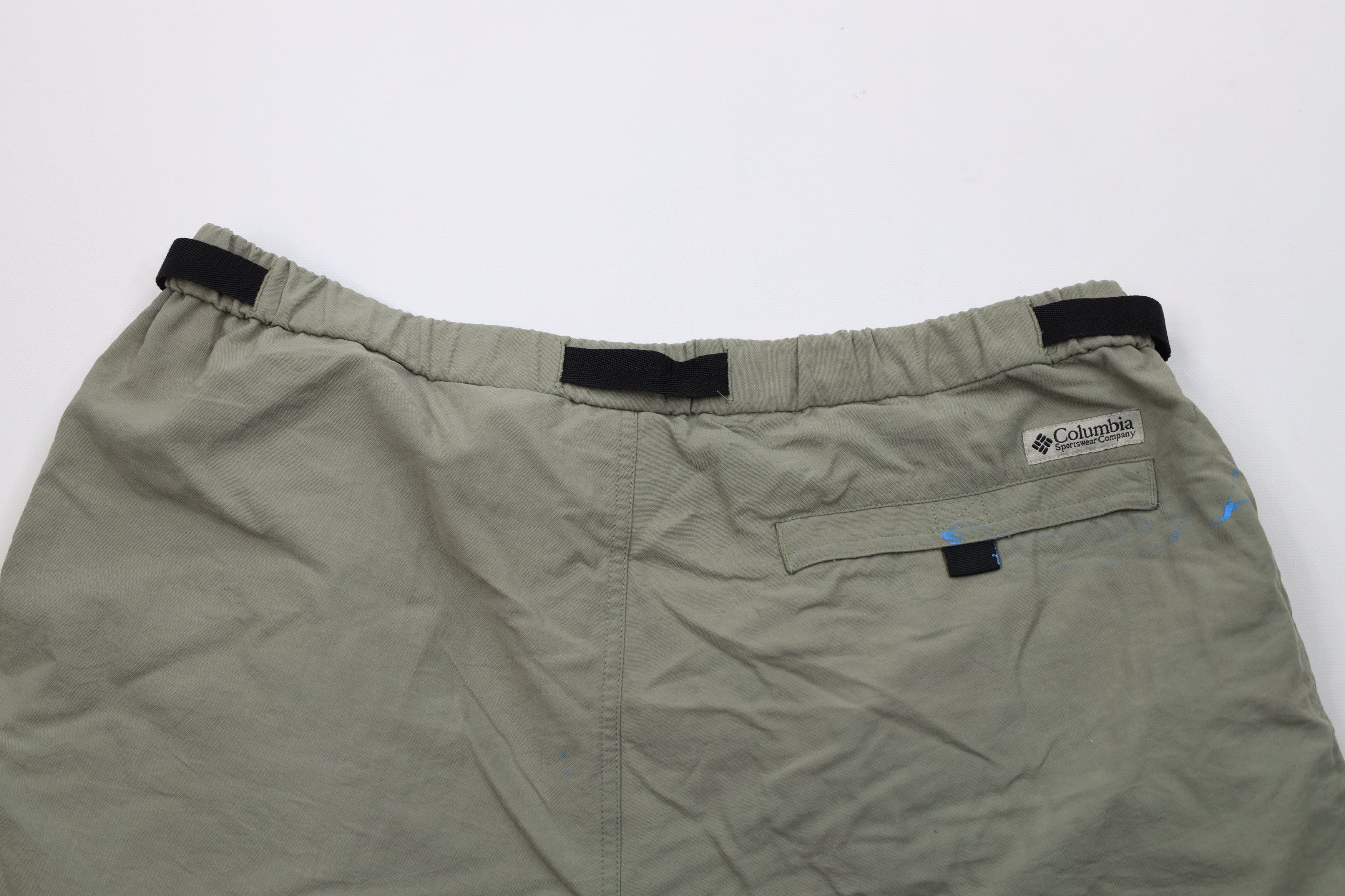 Columbia Vintage 90s Y2K Columbia Above Knee Belted Cargo Shorts Size US 36 / EU 52 - 11 Thumbnail
