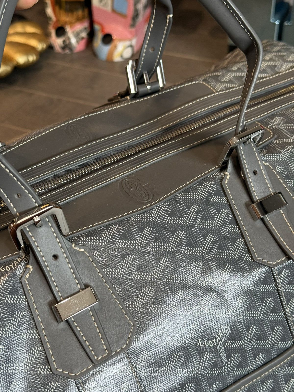 Goyard Gray goyard boeing 45 duffle bag grey Size ONE SIZE - 9 Thumbnail