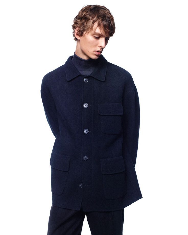 Jil Sander × Uniqlo Jil Sander x UNIQLO Black Wool Overcoat Size US S / EU 44-46 / 1 - 3 Thumbnail