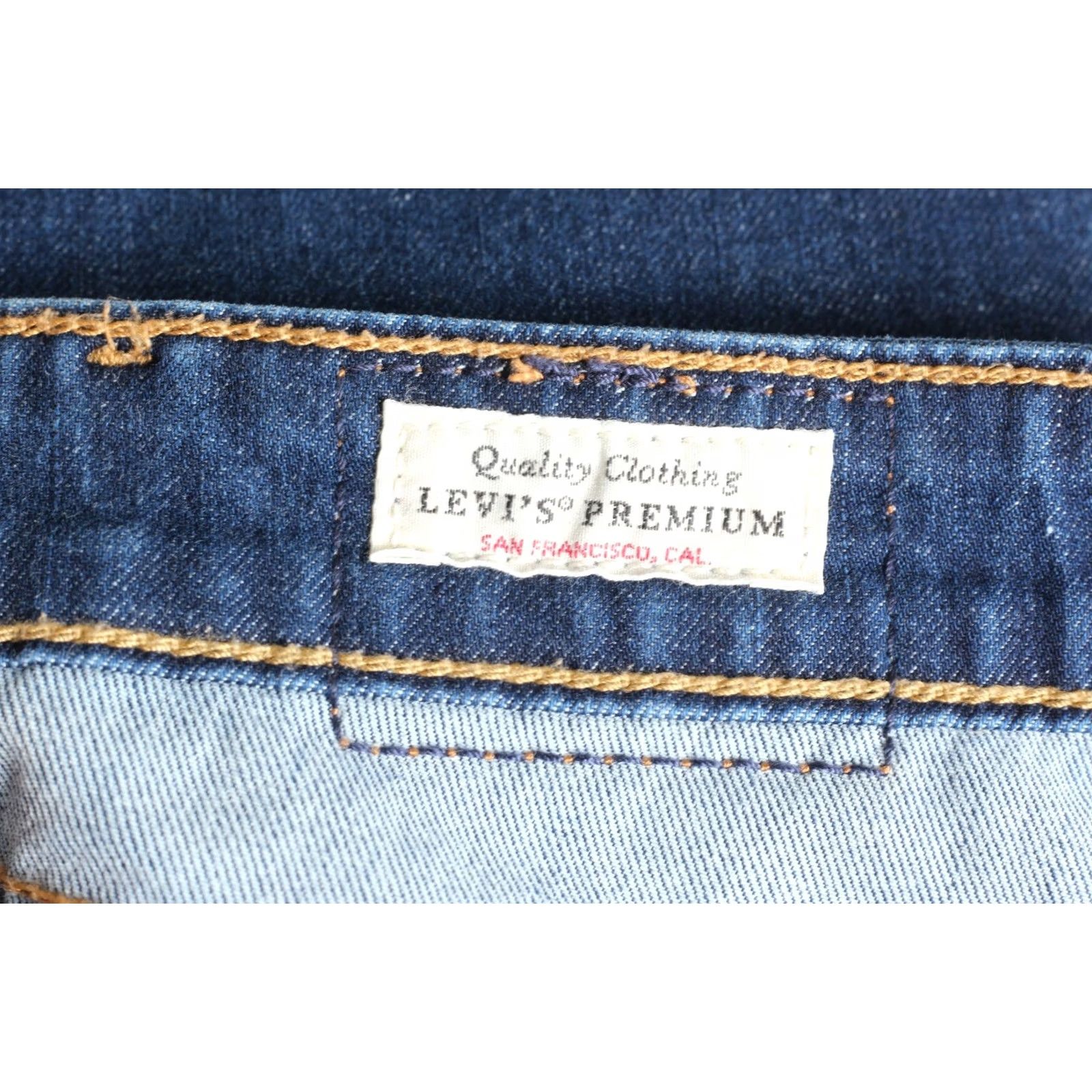 Levi's LEVI’S 721 HIGH RISE SKINNY PREMIUM Jeans Women 25/32 Blue 5-Pocket Rise High W25 L32 DZ5858 Size 42" / US 20 - 7 Thumbnail