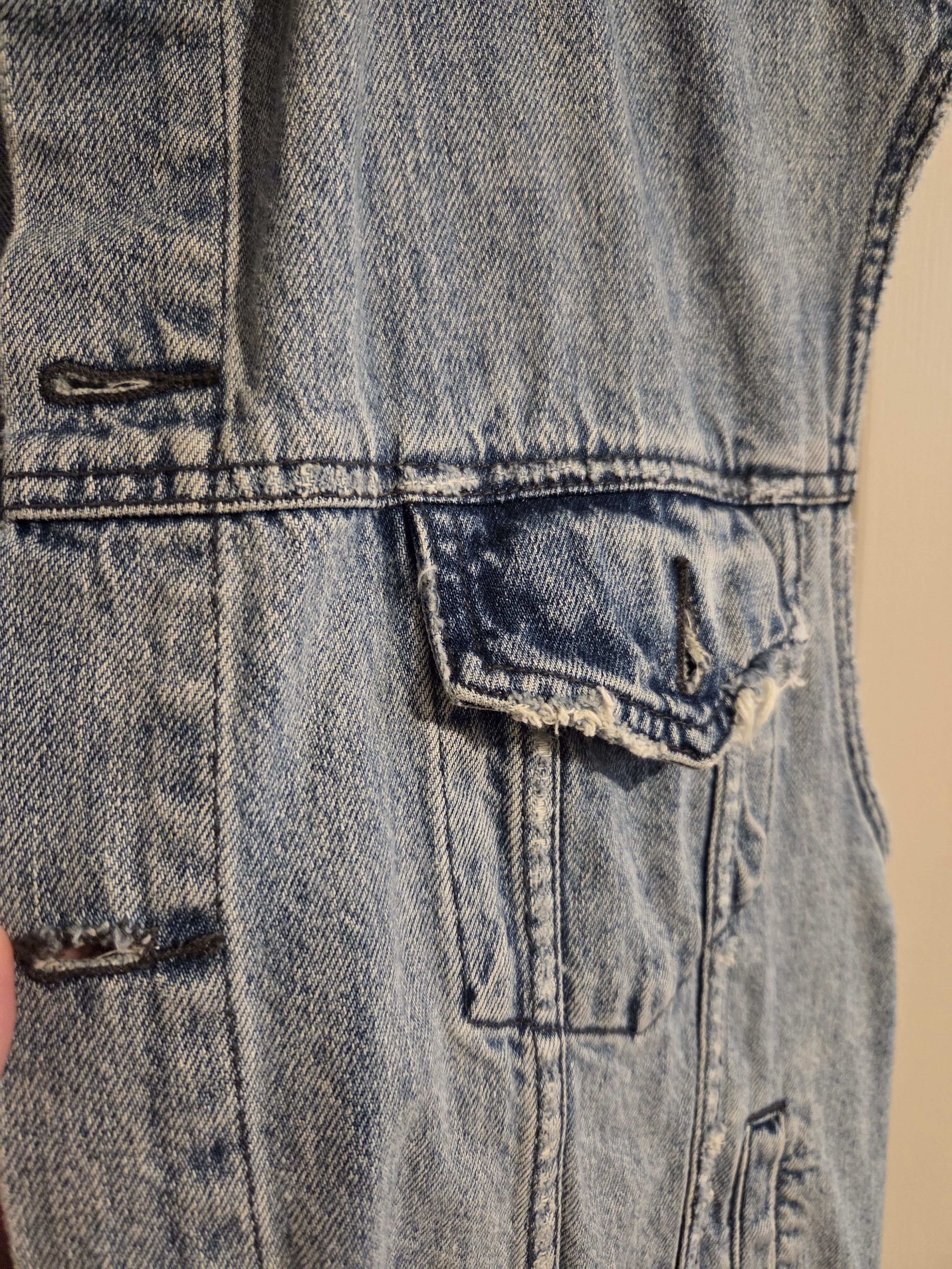 Ksubi Vices Vest Acid Trip Trash Wash Denim vest Size US S / EU 44-46 / 1 - 3 Thumbnail