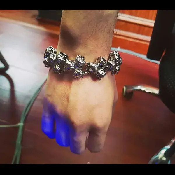 Japanese Brand × Jewelry Hip Hop Skull Bracelet Size ONE SIZE - 1 Thumbnail