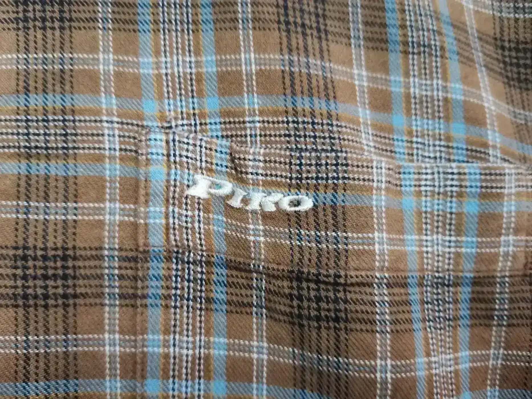 Vintage Vintage Piko Madras Pattern Jacket Size US L / EU 52-54 / 3 - 2 Thumbnail