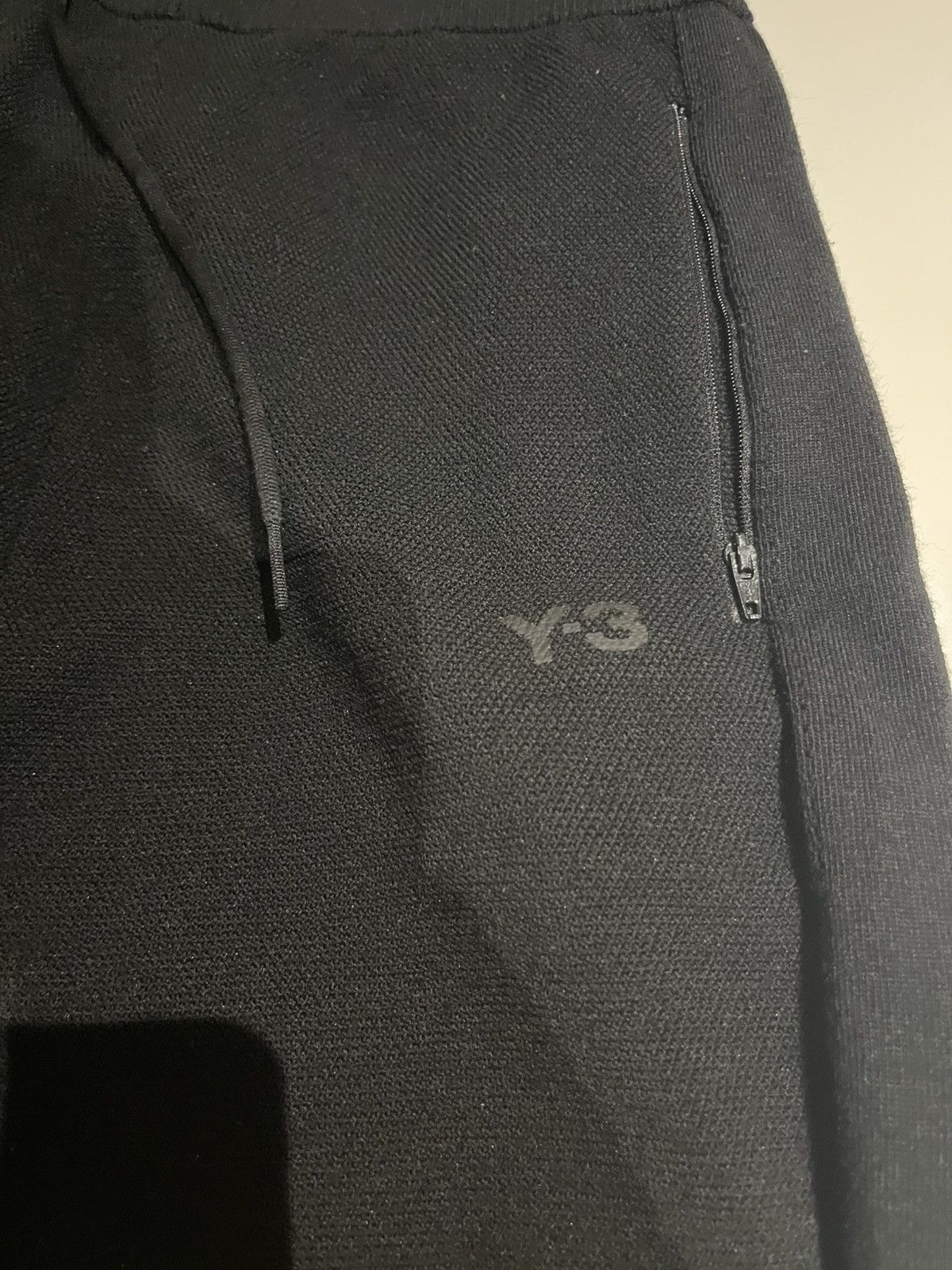 Yohji Yamamoto Y-3 x Adidas x Yohji Yamamoto Black Stripe Sweatpants Size US 33 - 2 Thumbnail