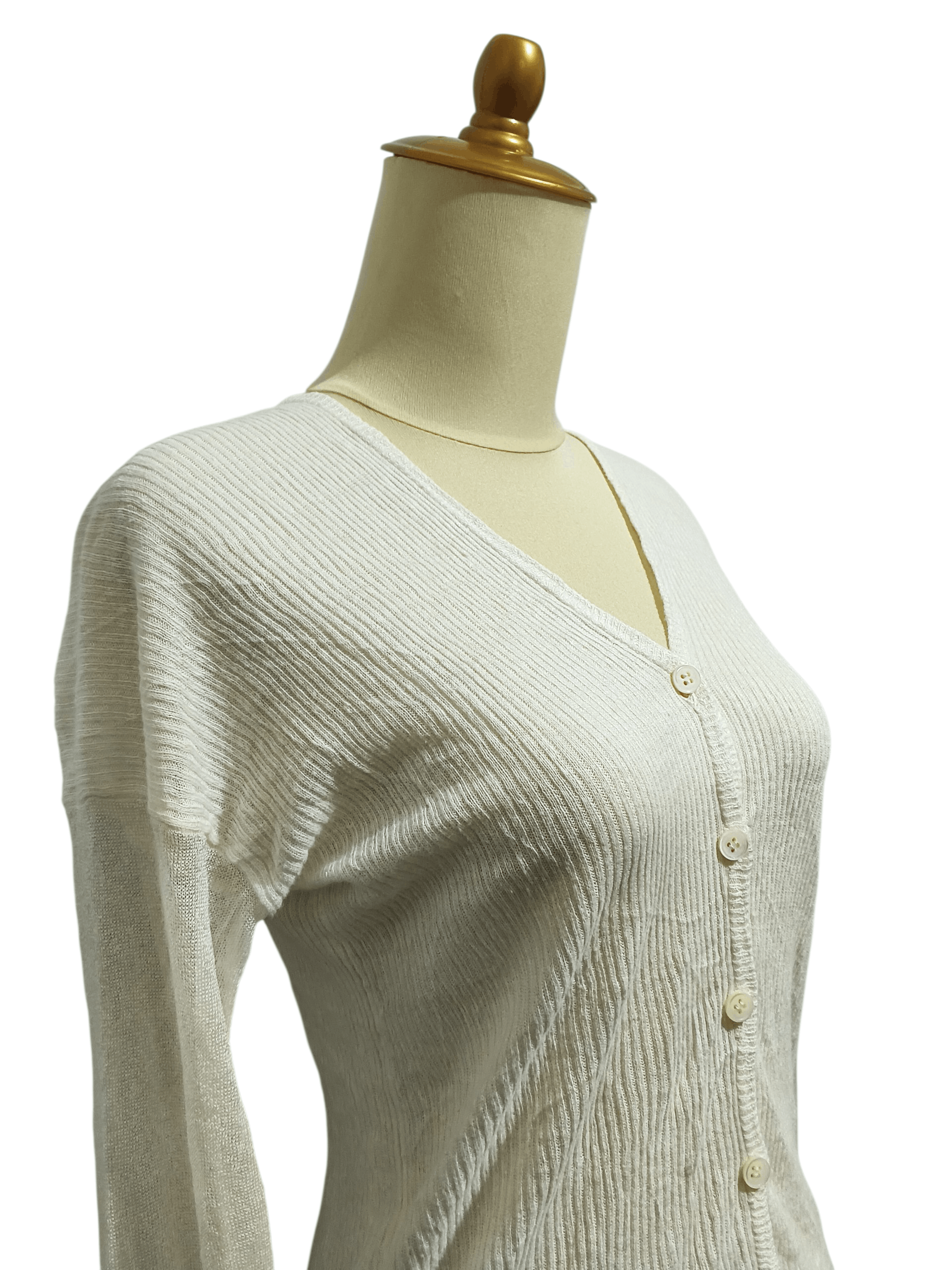 Other Scaglione white Cardigan Size M / US 6-8 / IT 42-44 - 4 Thumbnail