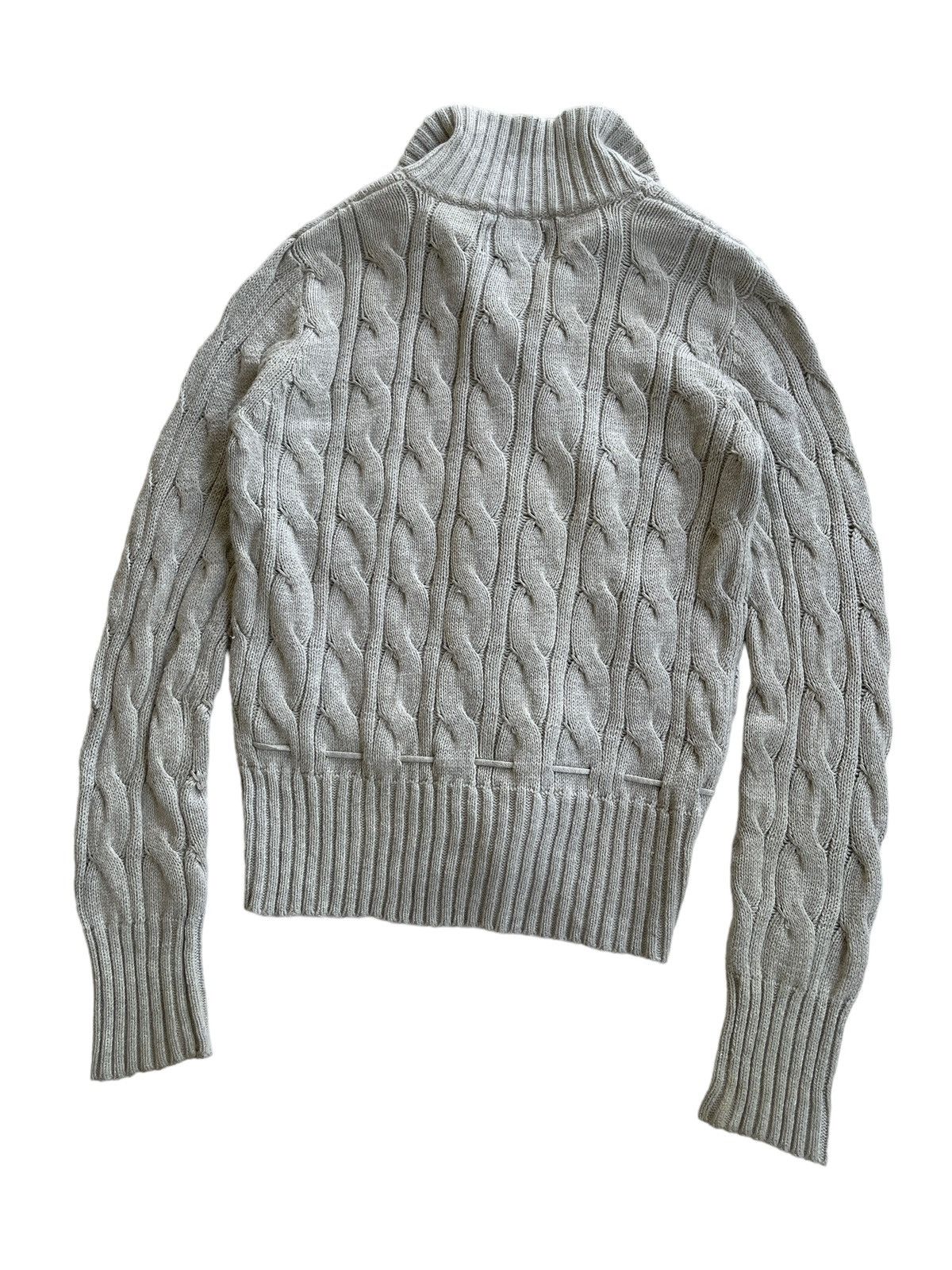 Polo Ralph Lauren Polo RL Cable Knitted Cardigan Jacket Size L / US 10 / IT 46 - 9 Thumbnail
