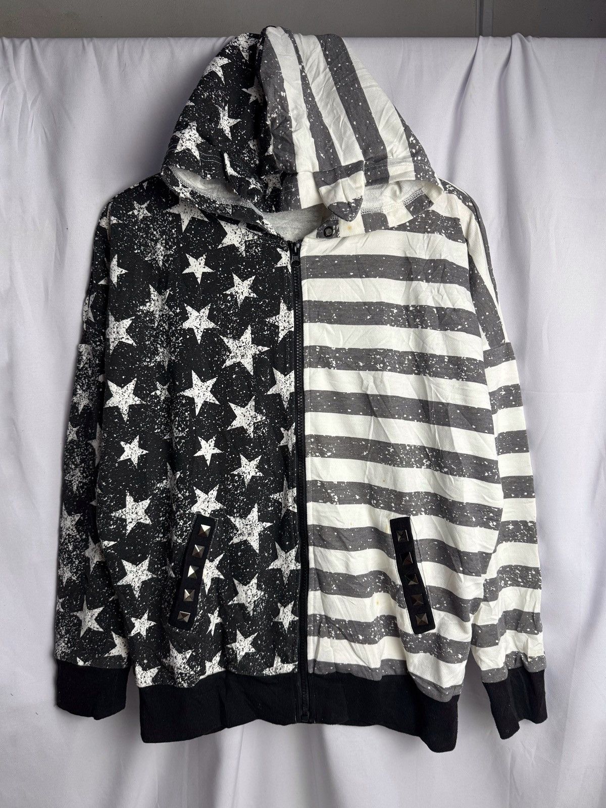 Beauty Beast × Hysteric Glamour × Japanese Brand Studded Japanese American Sister Hoodie Size US M / EU 48-50 / 2 - 1 Thumbnail