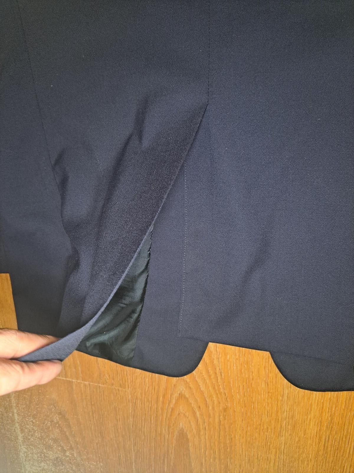 Hart Schaffner Marx Hart Schaffner Marx Blazer Mens 41R Navy Blue Gold Buttons Size 40R - 8 Thumbnail