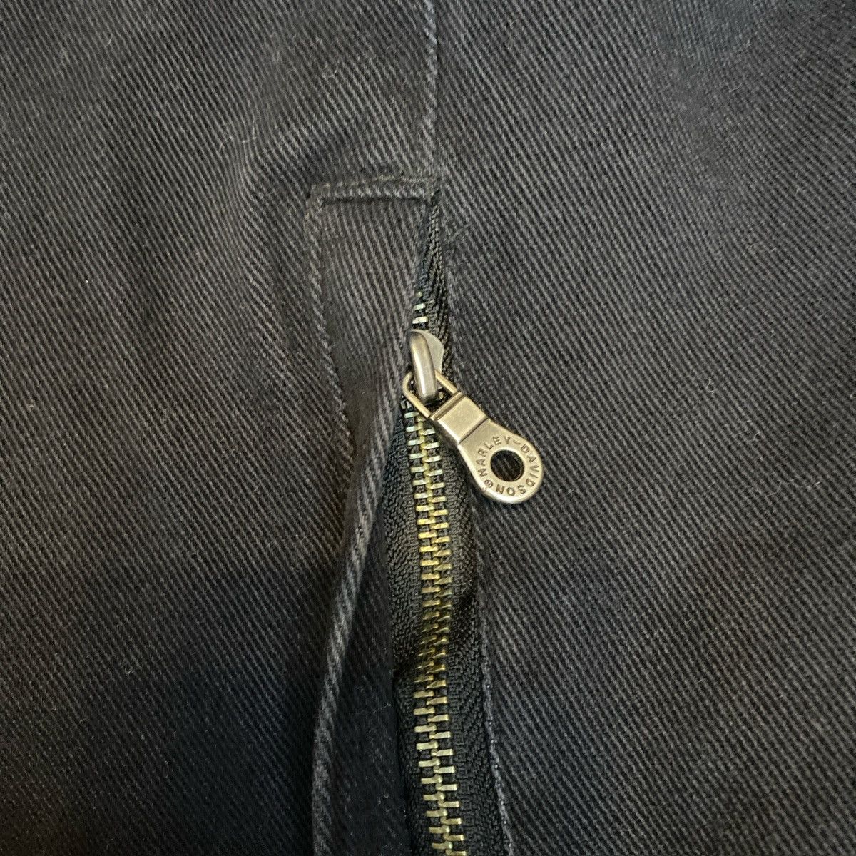 Harley Davidson × Vintage Harley Davidson Road Hog Detroit Style Cropped Work Jacket Size US L / EU 52-54 / 3 - 7 Thumbnail