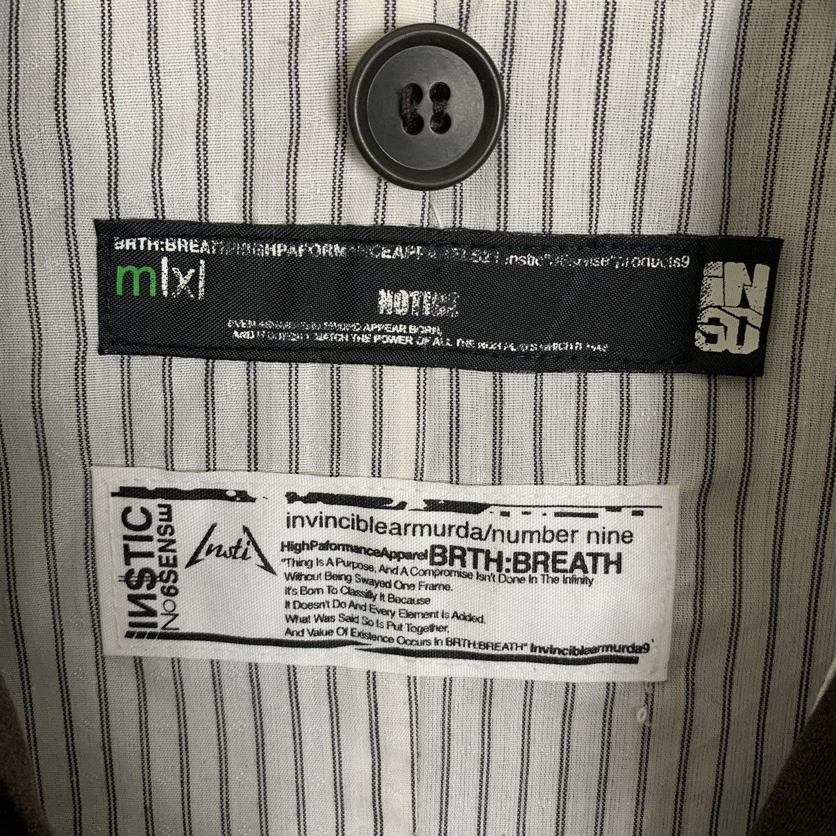 Japanese Brand × Number (N)ine Japanese Brand Invicible Armurda X Number Nine Long Jacket Size US M / EU 48-50 / 2 - 9 Thumbnail
