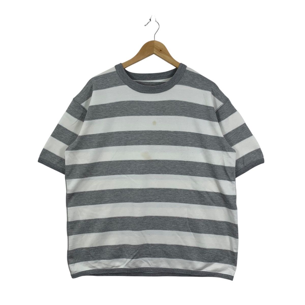 Japanese Brand GGD EDITION Japanese Brand Stripes Short Sleeve Tshirt Size US L / EU 52-54 / 3 - 1 Thumbnail