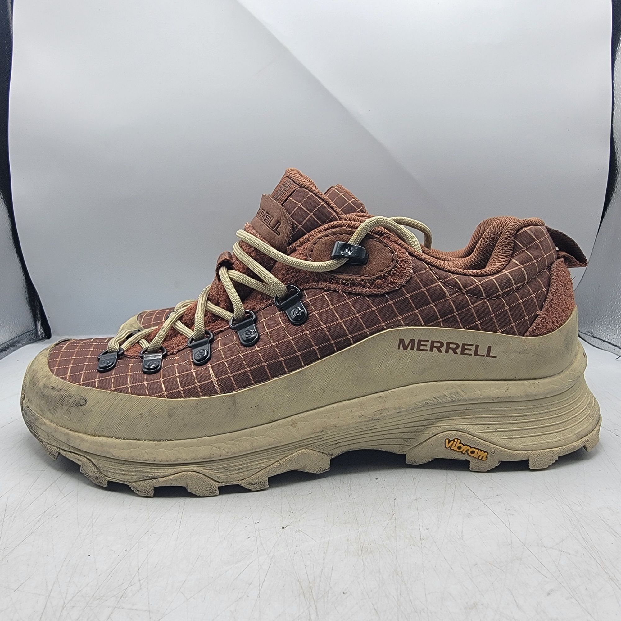 Merrell × Merrell 1TRL Merrell Ontario Speed RS 1TRL Mens 9.5 Brown Sneaker Shoes H Size US 9.5 / EU 42-43 - 15 Thumbnail