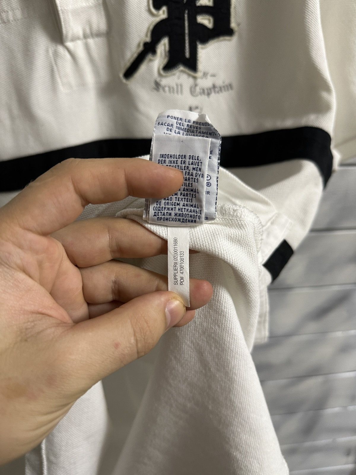 Polo Ralph Lauren Rare Polo Ralph Lauren Big Logo Seul Captain 17 Size US XL / EU 56 / 4 - 10 Thumbnail