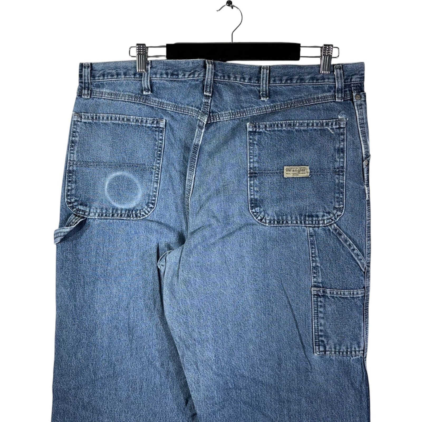 Wrangler Wrangler Denim Straight Leg Carpenter Pants 40x34 Size US 40 / EU 56 - 6 Thumbnail