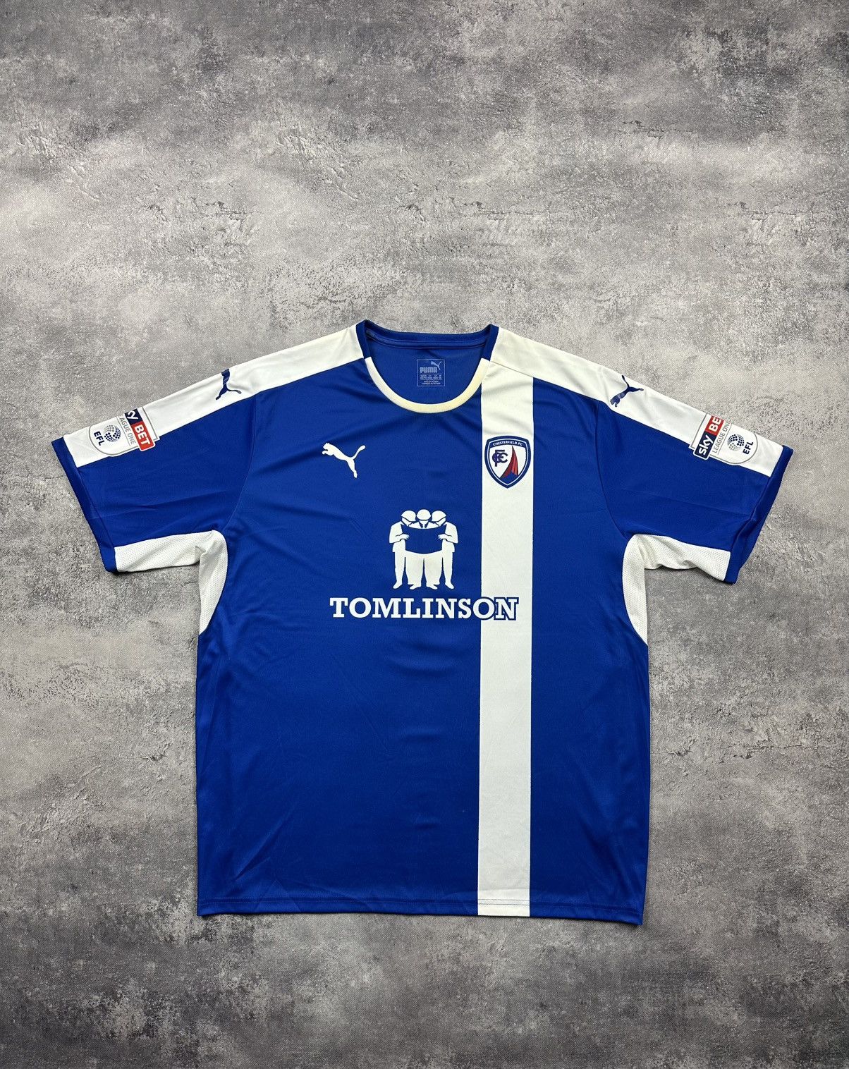 Puma Puma Chesterfield FC 2016-2017 Home Jersey Shirt Evatt #6 Size US XXL / EU 58 / 5 - 1 Thumbnail