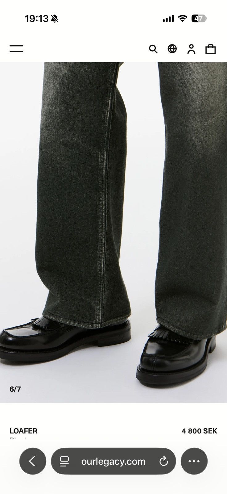 Our Legacy OUR LEGACY LOAFER Size US 13 / EU 46 - 2 Thumbnail