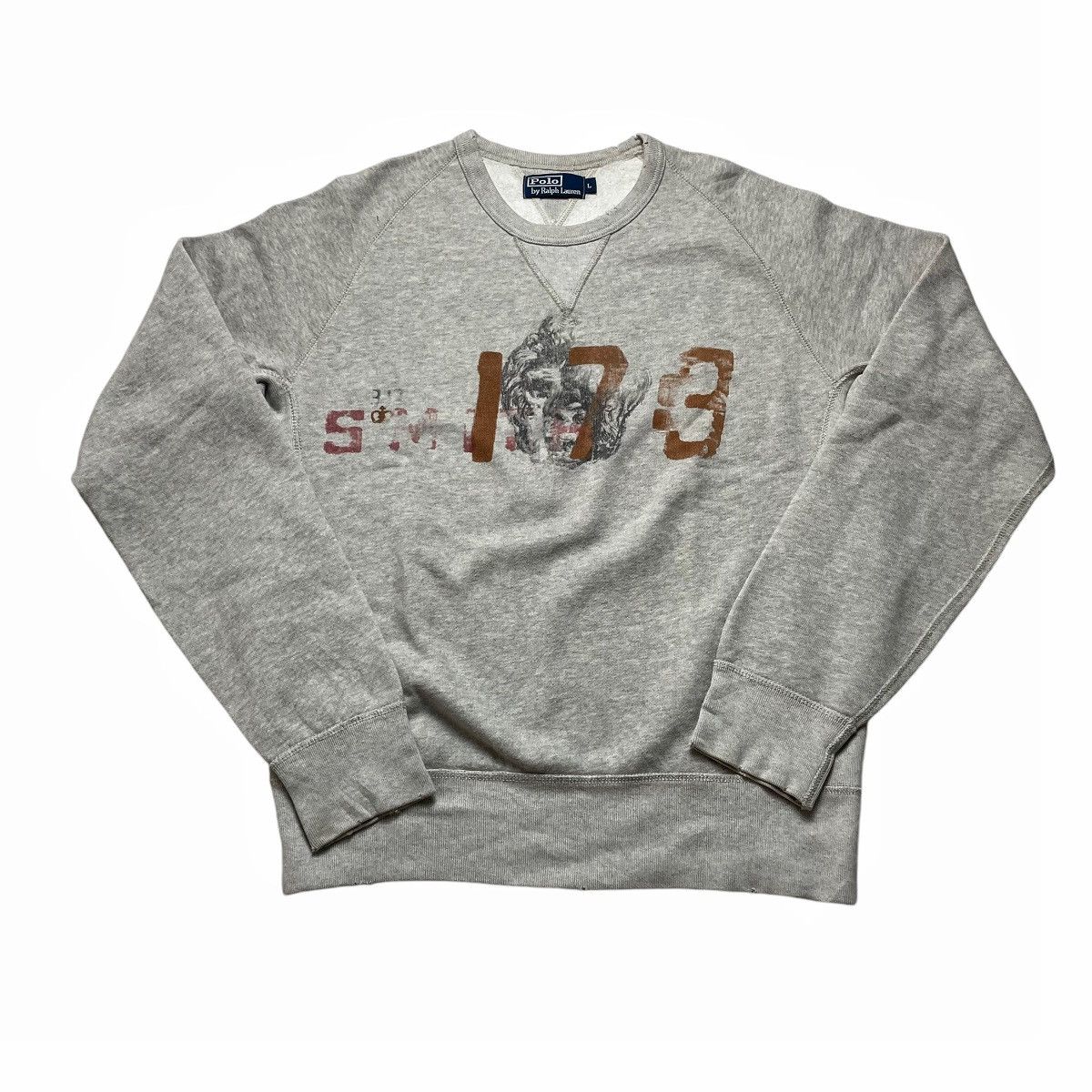 Polo Ralph Lauren Vintage Polo Ralph Lauren Heavyweight Double V Sweathsirt Size US L / EU 52-54 / 3 - 2 Thumbnail