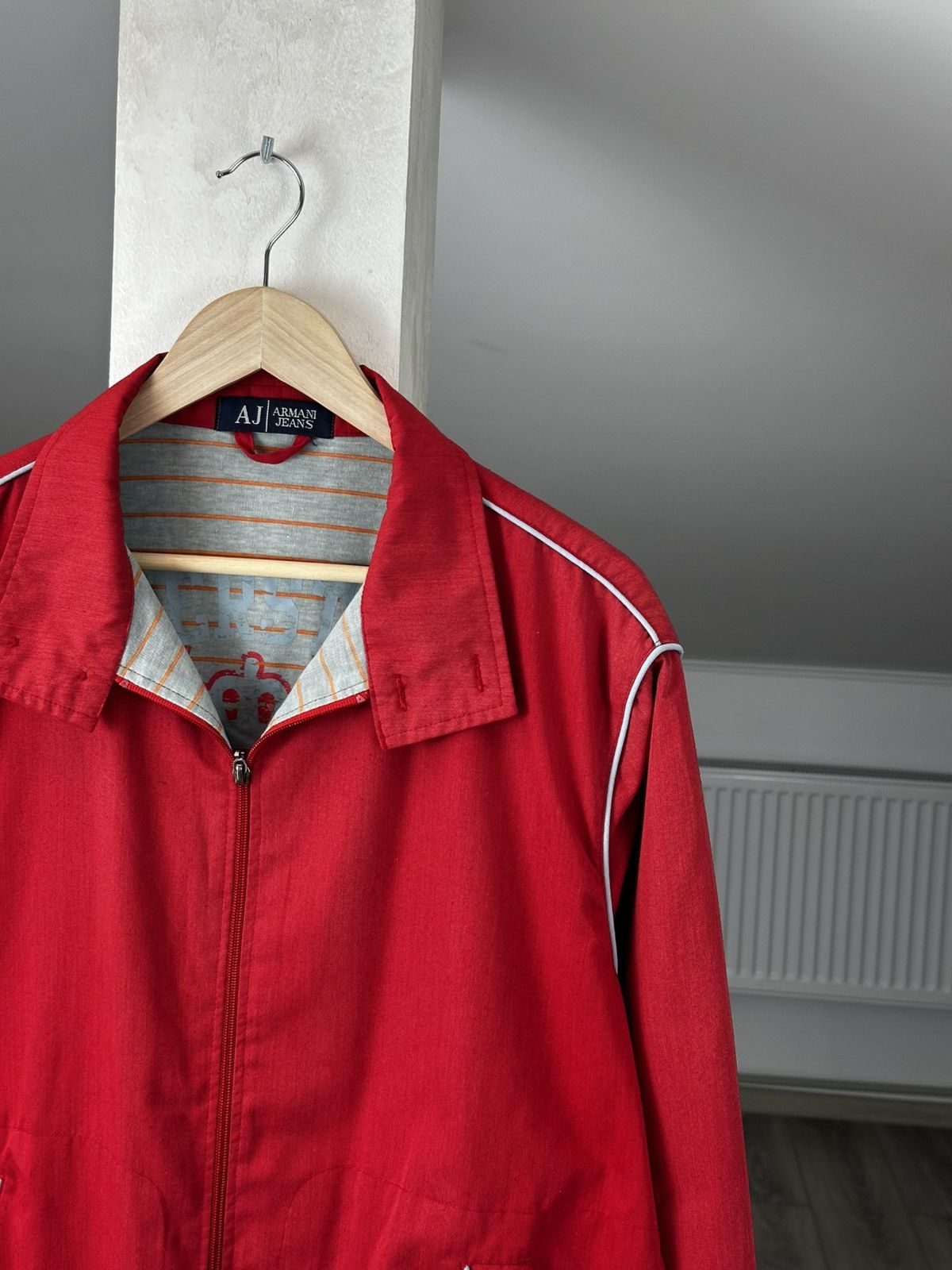 Giorgio Armani Vintage AJ Armani Jeans Jacket Inside Logo Size US L / EU 52-54 / 3 - 3 Thumbnail