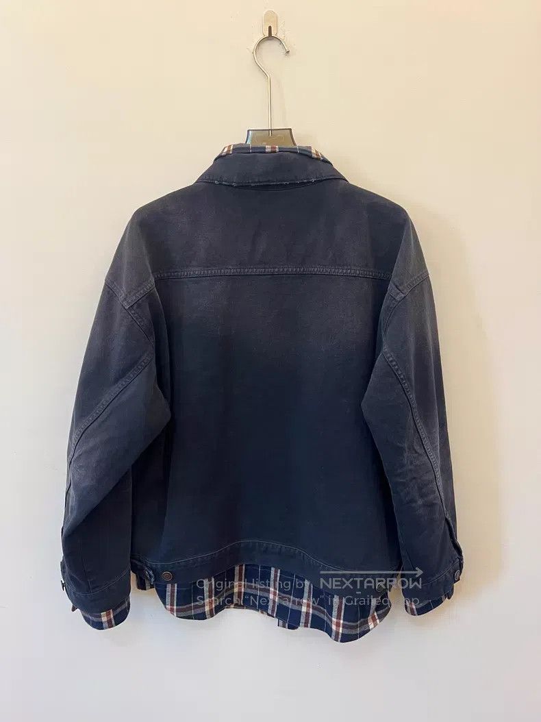 Balenciaga Balenciaga Patchwork Plaid Jacket Size US XS / EU 42 / 0 - 2 Thumbnail
