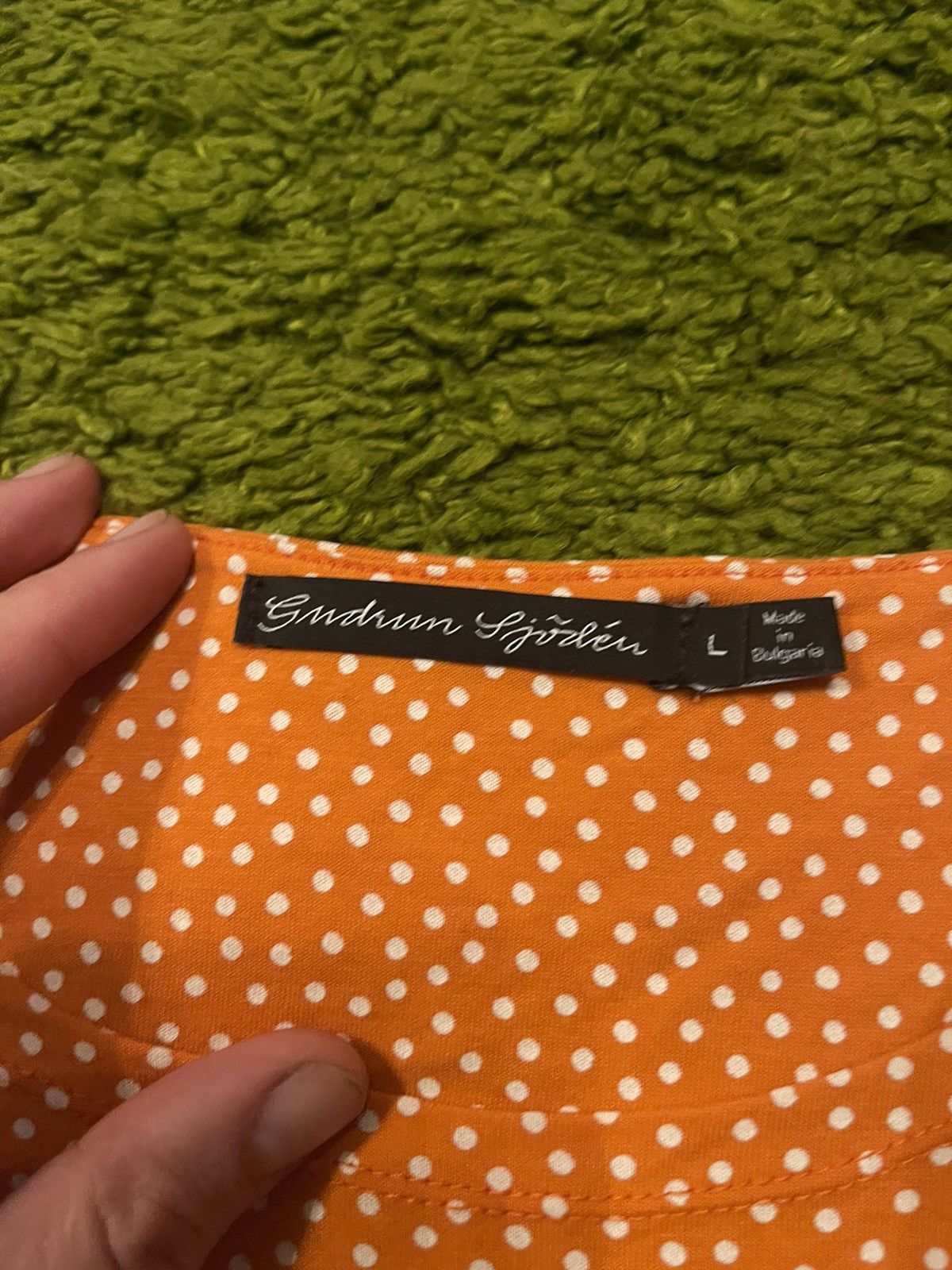 Gudrun Sjoden Gudrun Sjoden avant garde polka dot pattern longsleeve Size L / US 10 / IT 46 - 4 Thumbnail