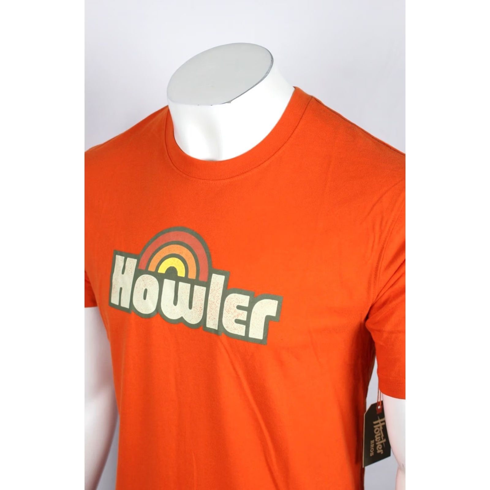 Howler Brothers Howler Bros Men's Select T Shirt Short Sleeve M Medium Rainbow Soda Orange Size US M / EU 48-50 / 2 - 4 Thumbnail