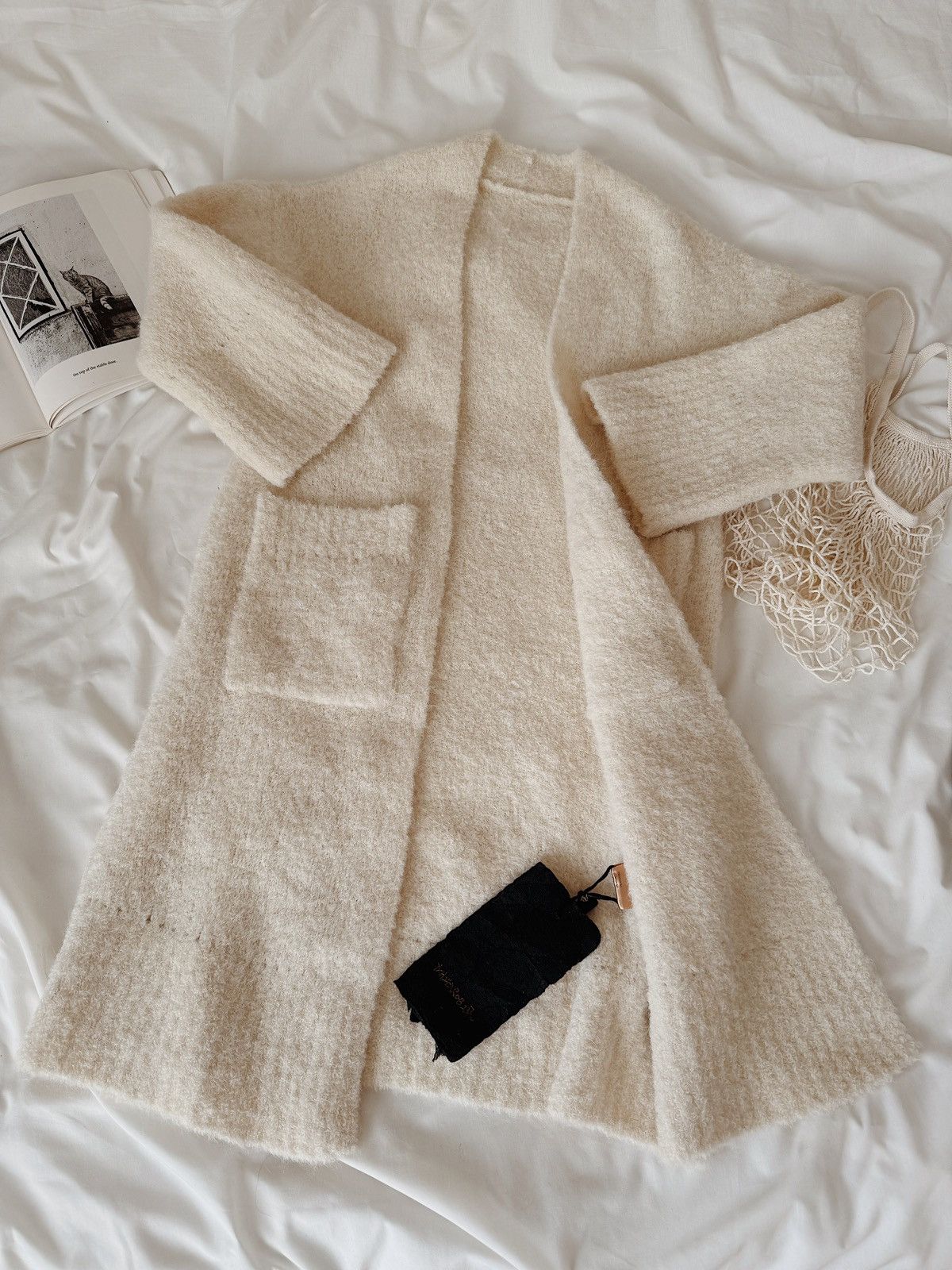 Other YANGKEHAN Alpaca Soft Knit Cardigan creamy chinesy brand Size S / US 4 / IT 40 - 2 Thumbnail