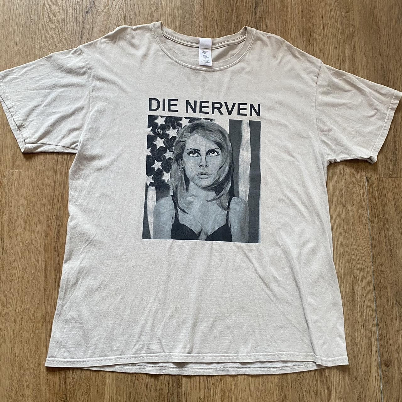 Gildan Die Nerven Rock Band Tee Metal Music Cream Size US XL / EU 56 / 4 - 1 Thumbnail