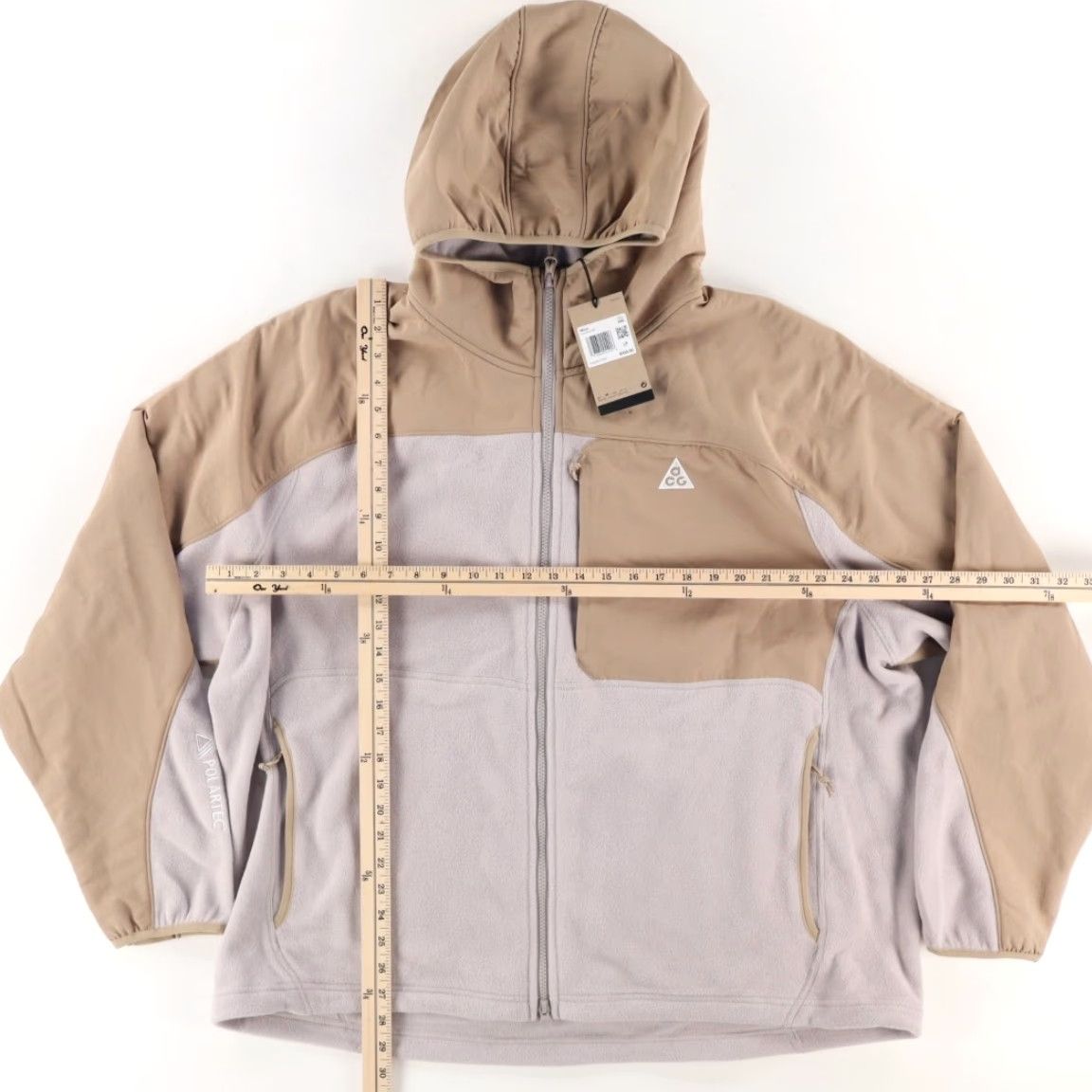 Nike Nike ACG Wolftree Thermal Layer Jacket Sand Men's 2XL Shirt Size US XXL / EU 58 / 5 - 3 Thumbnail