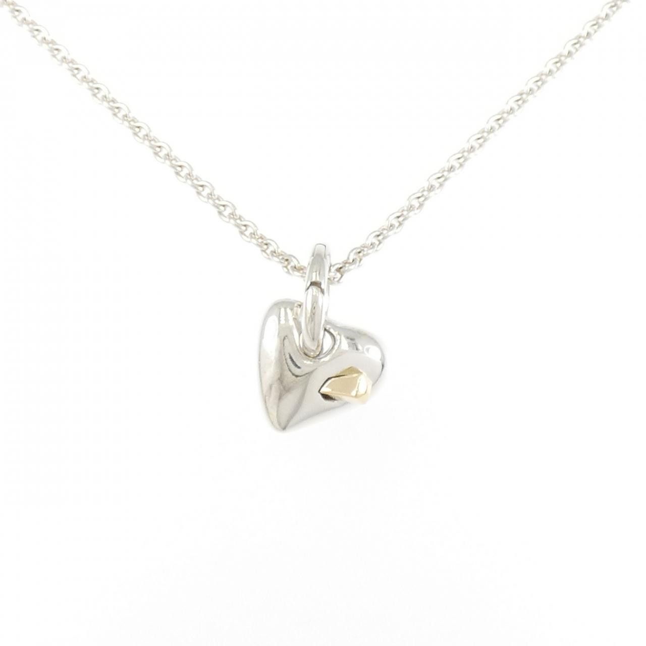 Hermes Hermes Hermes 925 Silver 750YG Necklace Metal Necklace DUTY FREE for USA Size ONE SIZE - 1 Thumbnail