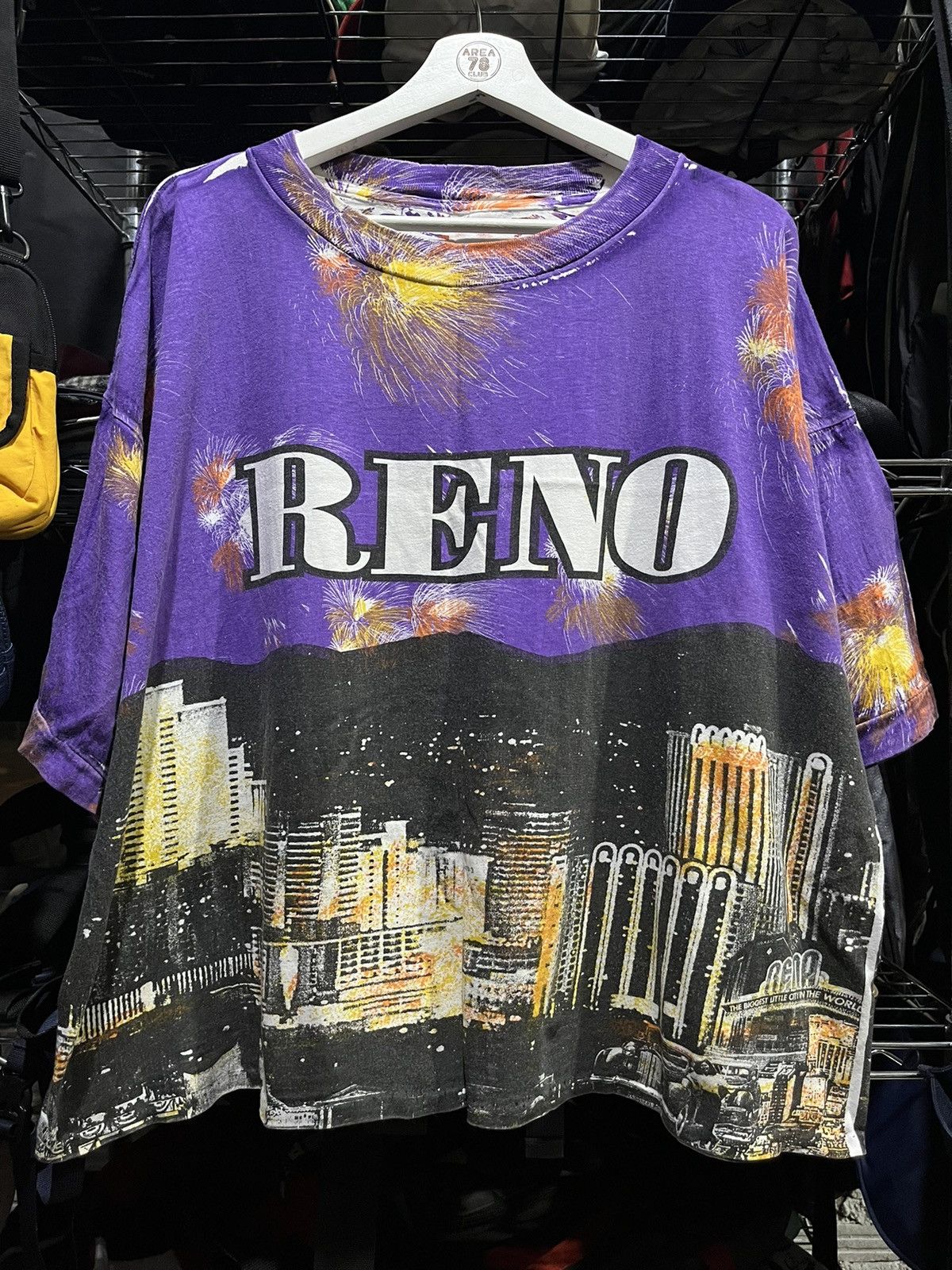 Other RENO The Biggest Little City in the World Cropped Tee 90s Size US XL / EU 56 / 4 - 1 Thumbnail