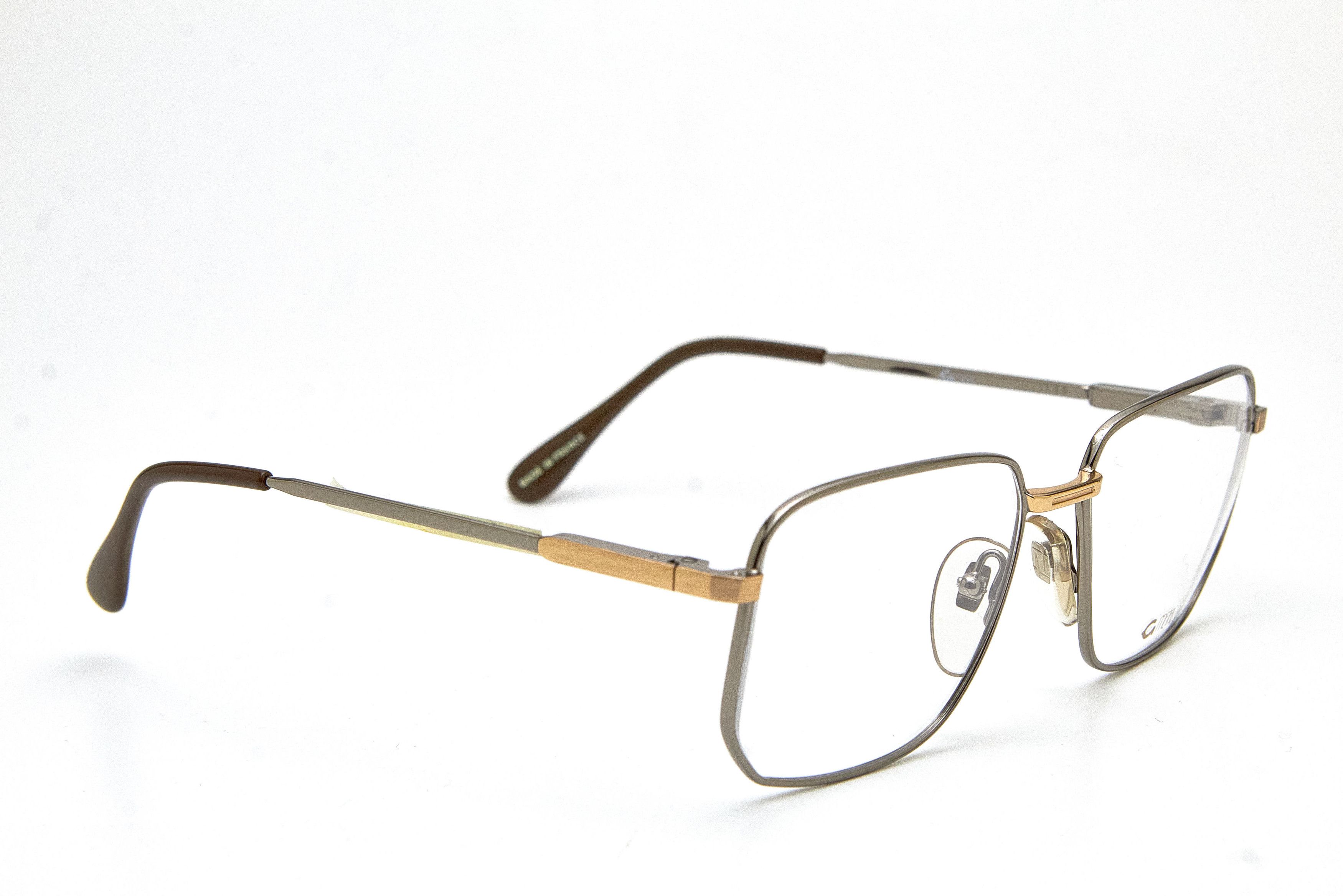 Vintage Old Money GRASSET Gold&Silver Rectangular Quiet Lux Specs Size ONE SIZE - 5 Thumbnail