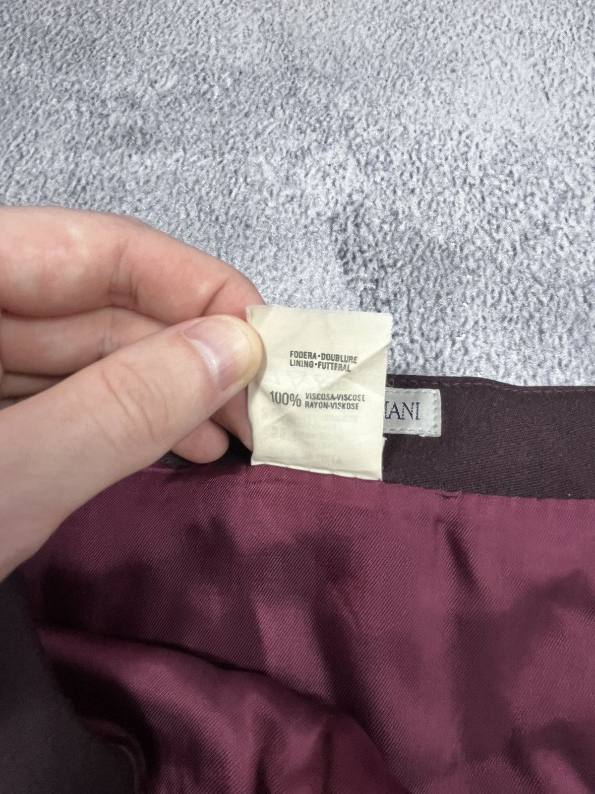 Emporio Armani Vintage 90s Emporio Armani retro skirt old money streetwear Size 28" / US 6 / IT 42 - 10 Thumbnail