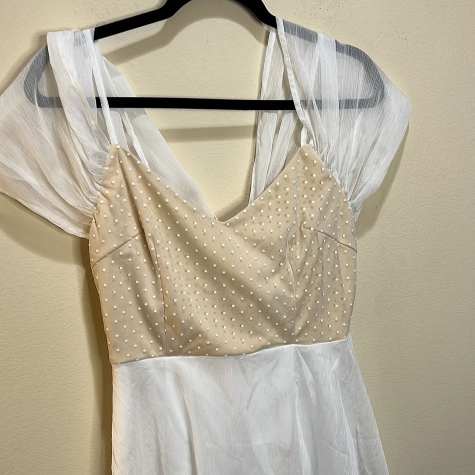 Area Area Stars Womens Dress Cali Two Tone Pindot Dress Size M Size M / US 6-8 / IT 42-44 - 5 Thumbnail