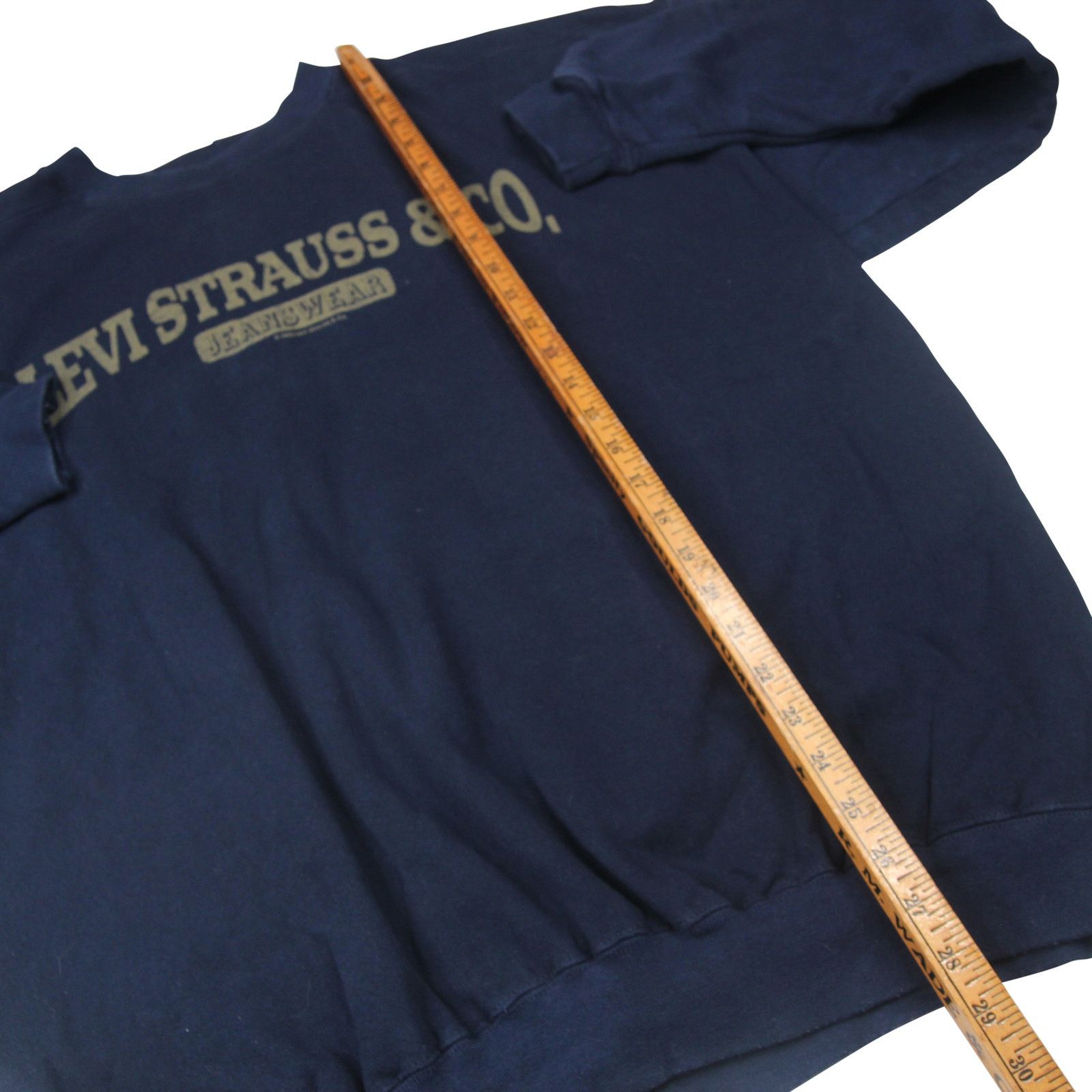 Levi's × Vintage Vintage Levis Strauss Spellout Sweatshirt Size US XL / EU 56 / 4 - 6 Thumbnail