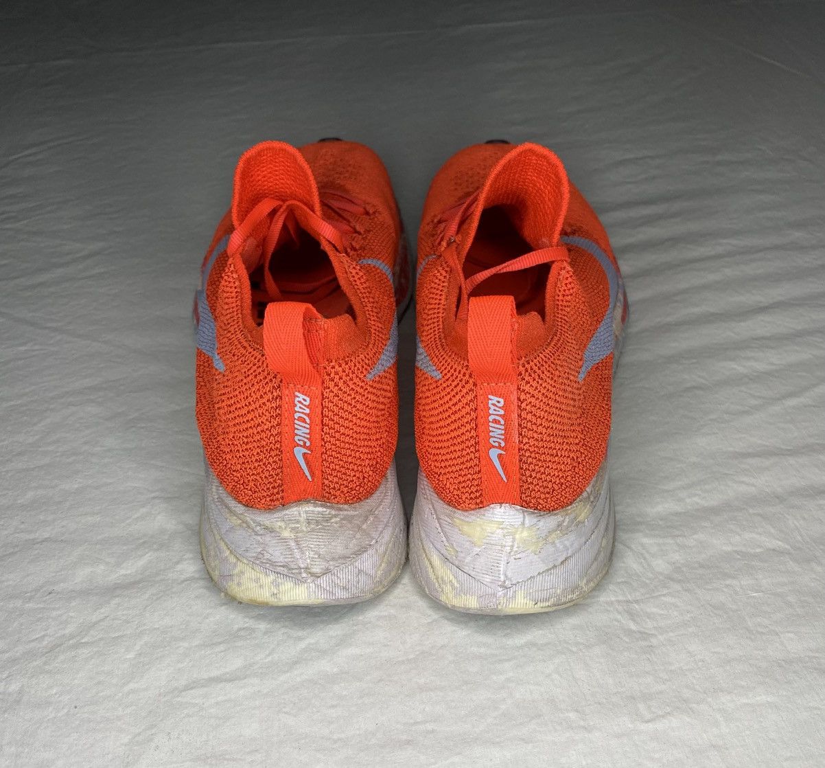 Nike Nike Zoom Vaporfly 4% Flyknit 'Bright Crimson' Size 10.5 Size US 10.5 / EU 43-44 - 7 Thumbnail