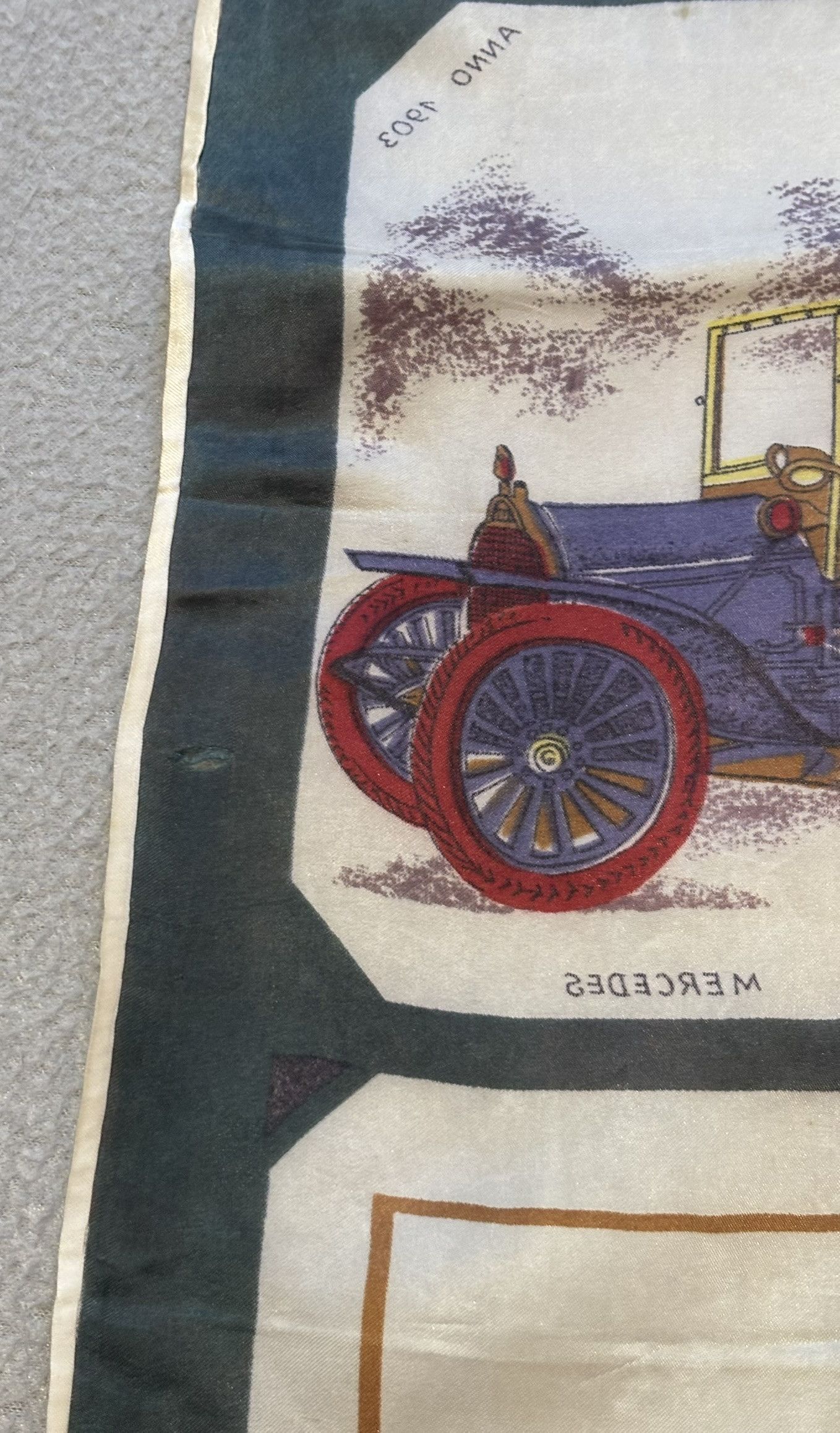 Other Scarf/Scarf Old cars Vintage cars 60s/70s Size ONE SIZE - 10 Thumbnail