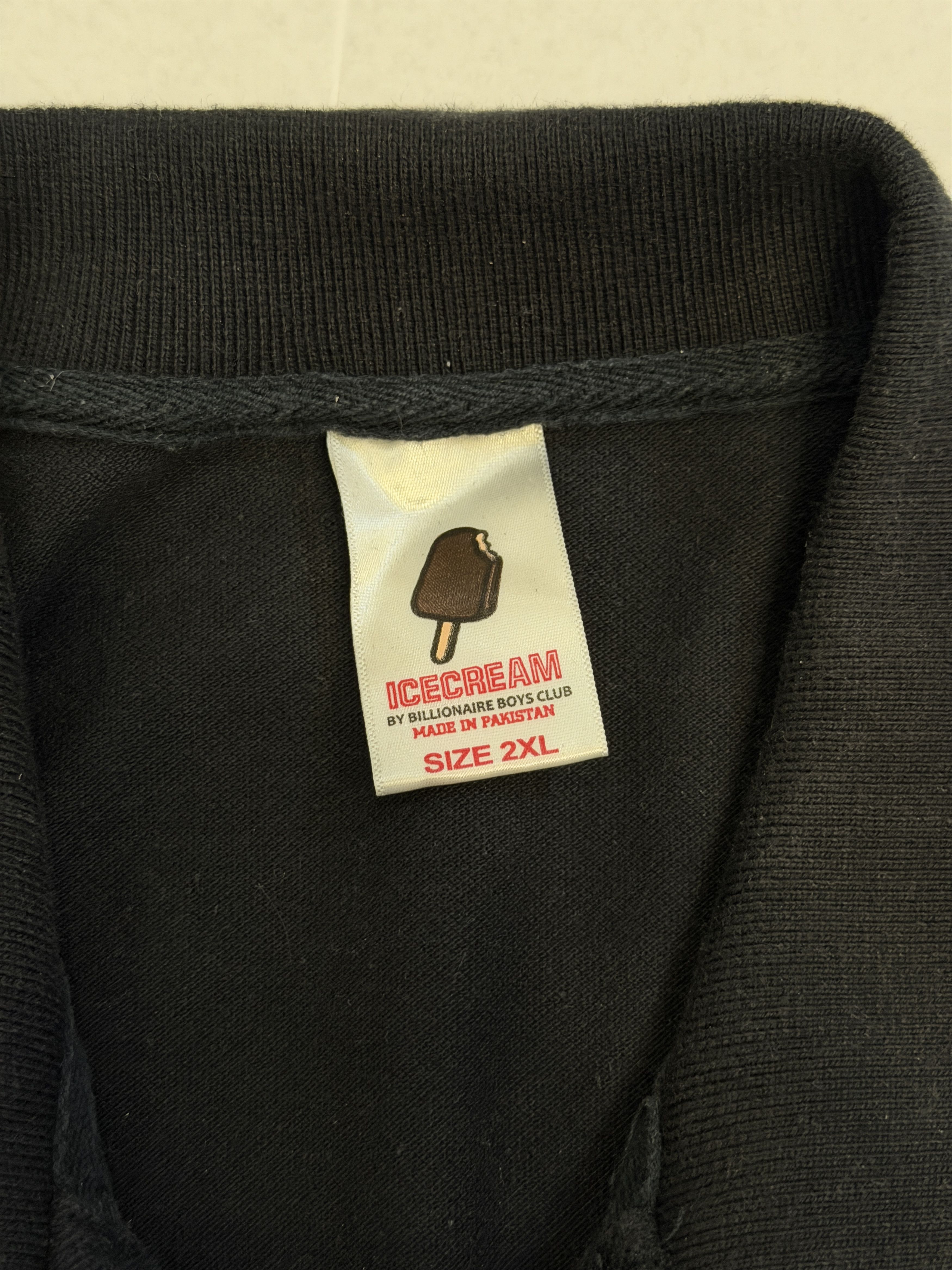 Icecream Billion Boys Club x Ice Cream Black Polo Size US XXL / EU 58 / 5 - 3 Thumbnail