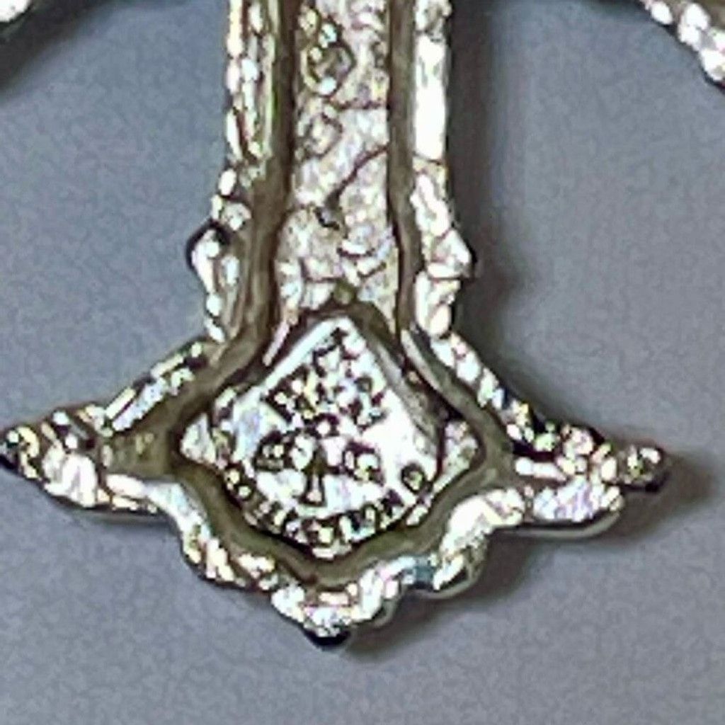 Other Vintage Vatican Collection Blue Crystal Cross 24” Necklace Size ONE SIZE - 6 Thumbnail