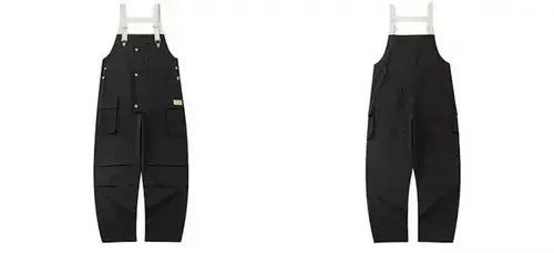 Japanese Brand 21SS Indigo Union Japan Black Worker Overalls Size US 31 - 2 Thumbnail