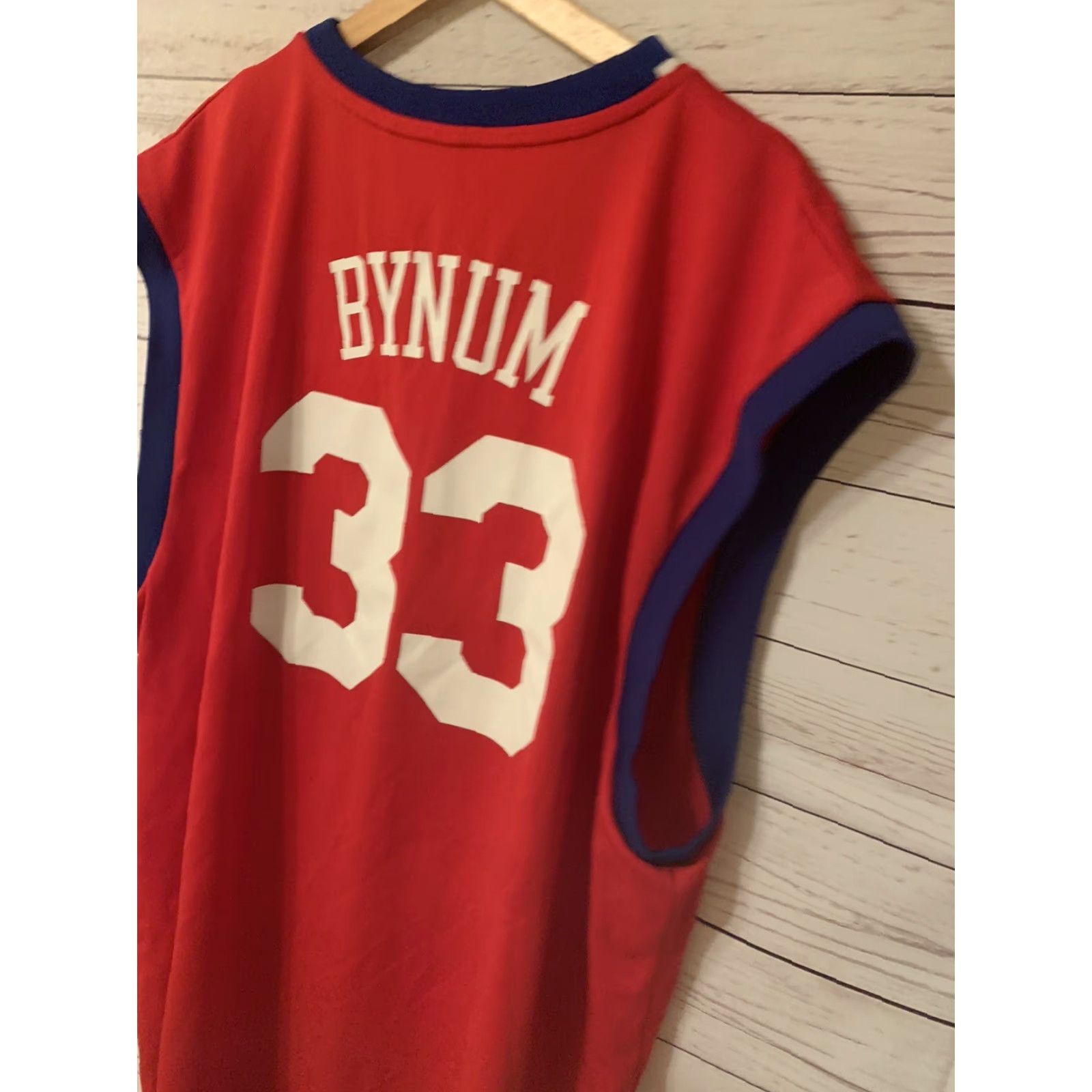 Adidas Adidas NBA Philadelphia 76ers #33 Andrew Bynum Basketball Jersey Men XXL Red Size US XXL / EU 58 / 5 - 6 Thumbnail