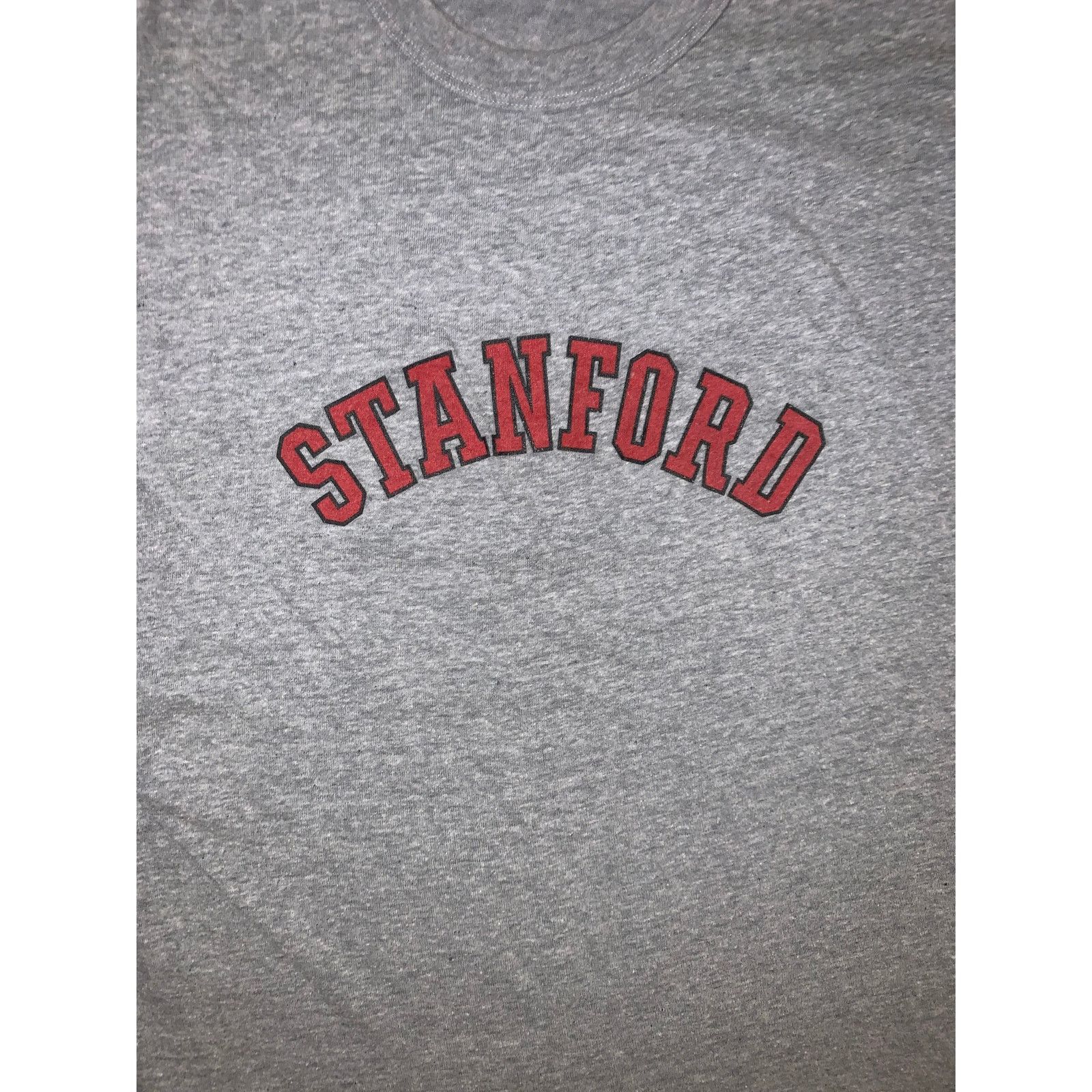 NCAA × Vintage Vtg Stanford University T Shirt XL Gray Single Stitch USA Size US XL / EU 56 / 4 - 3 Thumbnail